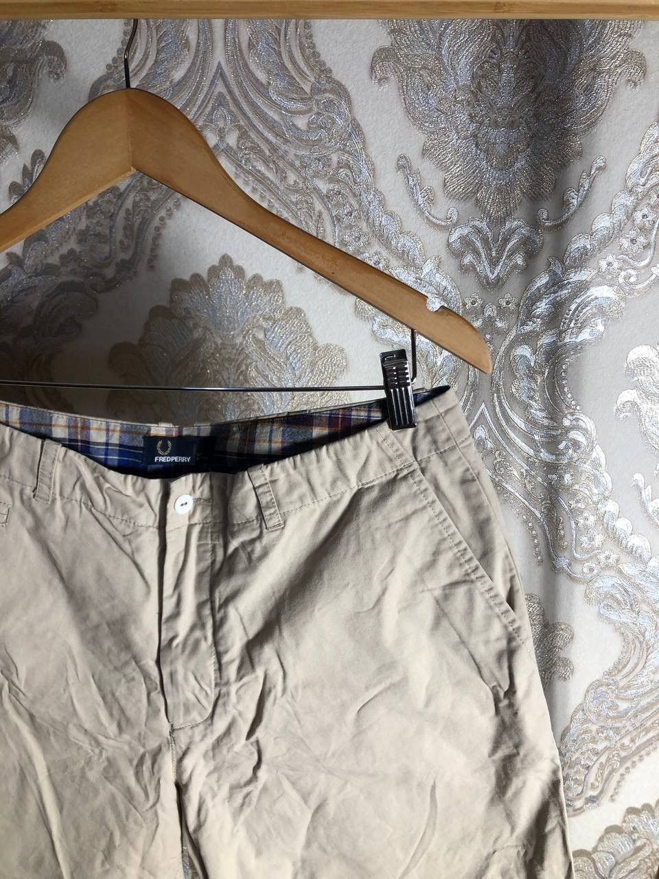 Fred Perry × Vintage VERY RARE FRED PERRY CHINO SHORTS ENGLAND STYLE CASUAL Y2K Size US 32 / EU 48 - 2 Thumbnail