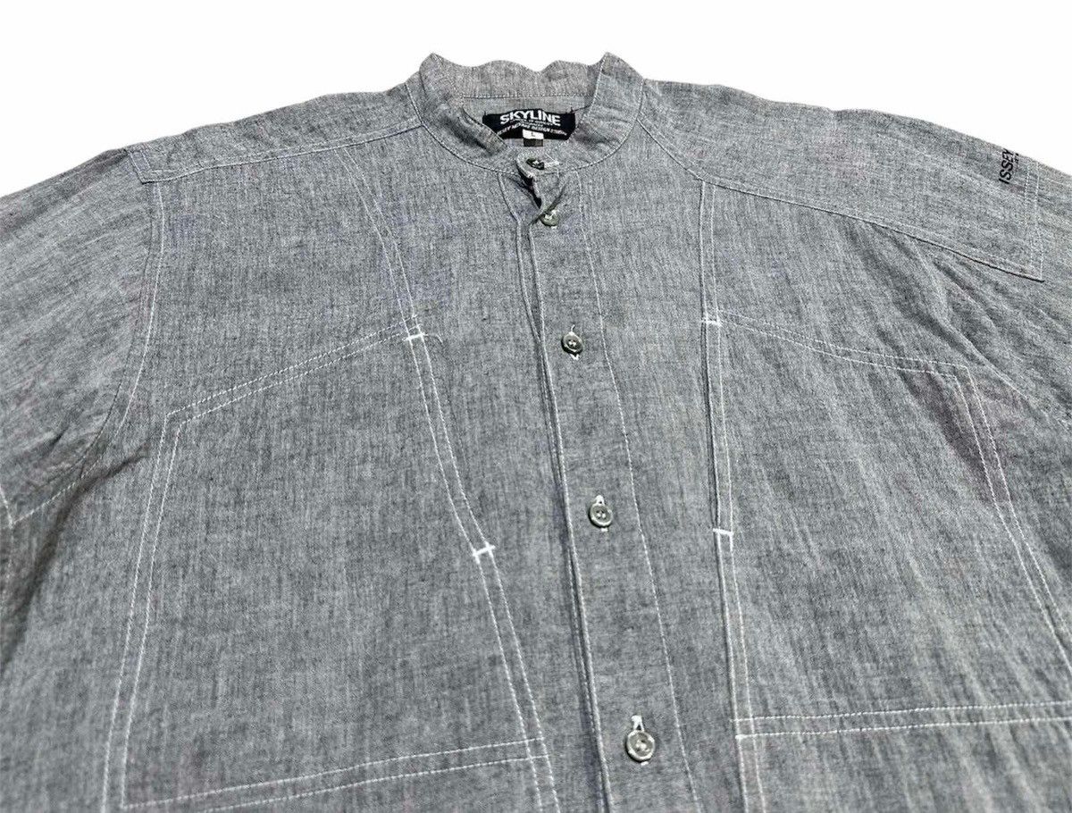 Issey Miyake 🔥1983 Vintage Issey Skyline Miyake Design Studio Shirt Ls Size US L / EU 52-54 / 3 - 3 Thumbnail
