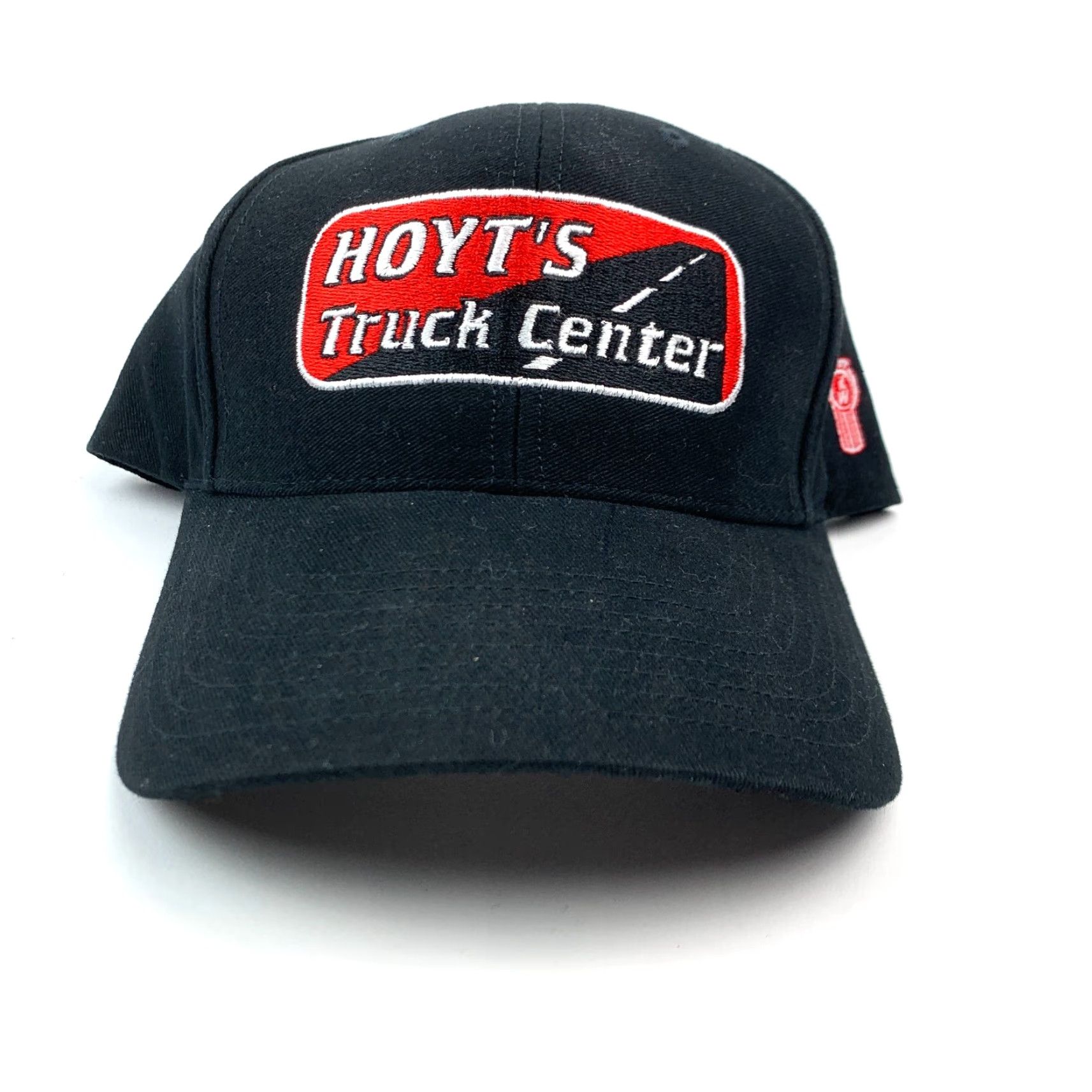 Vintage VINTAGE Cyrk Hat Cap Trucker Snapback One Size Black Cotton Truck Center Topeka KS Hoyt's Truck Center 90s Mens Womens Girls Boys Size ONE SIZE - 3 Thumbnail