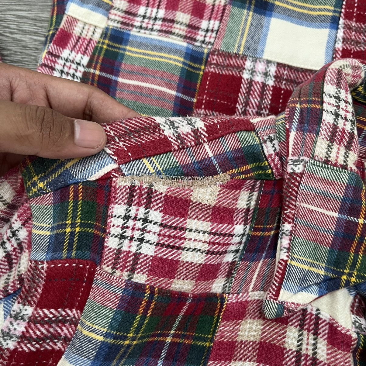 Japanese Brand 2000s Over Whelm Multicolor PatchWork Sashiko Kapital Style Size US M / EU 48-50 / 2 - 11 Thumbnail