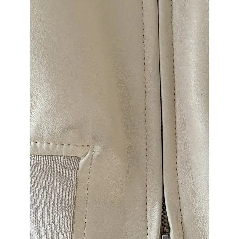 Loro Piana Loro Piana Women's Leather Moto Jacket-2508 Size US M / EU 48-50 / 2 - 9 Thumbnail
