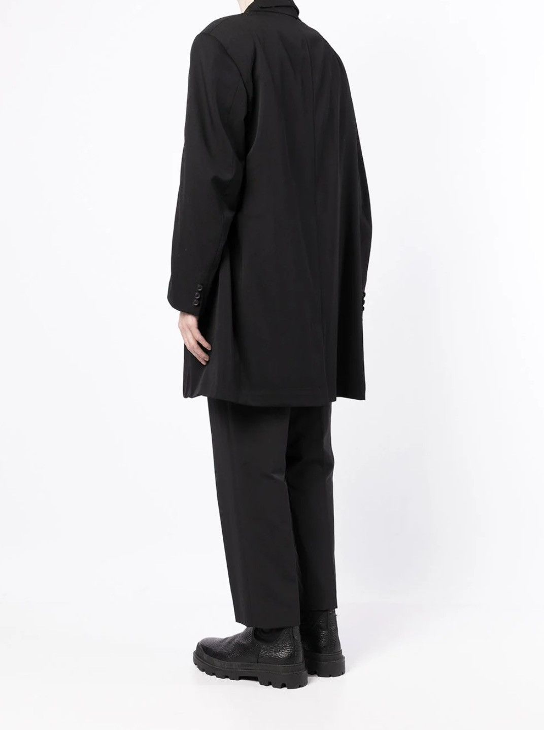 Yohji Yamamoto Yohji Yamamoto Pour Homme - Left Front Double Flap JKT Size US L / EU 52-54 / 3 - 9 Thumbnail