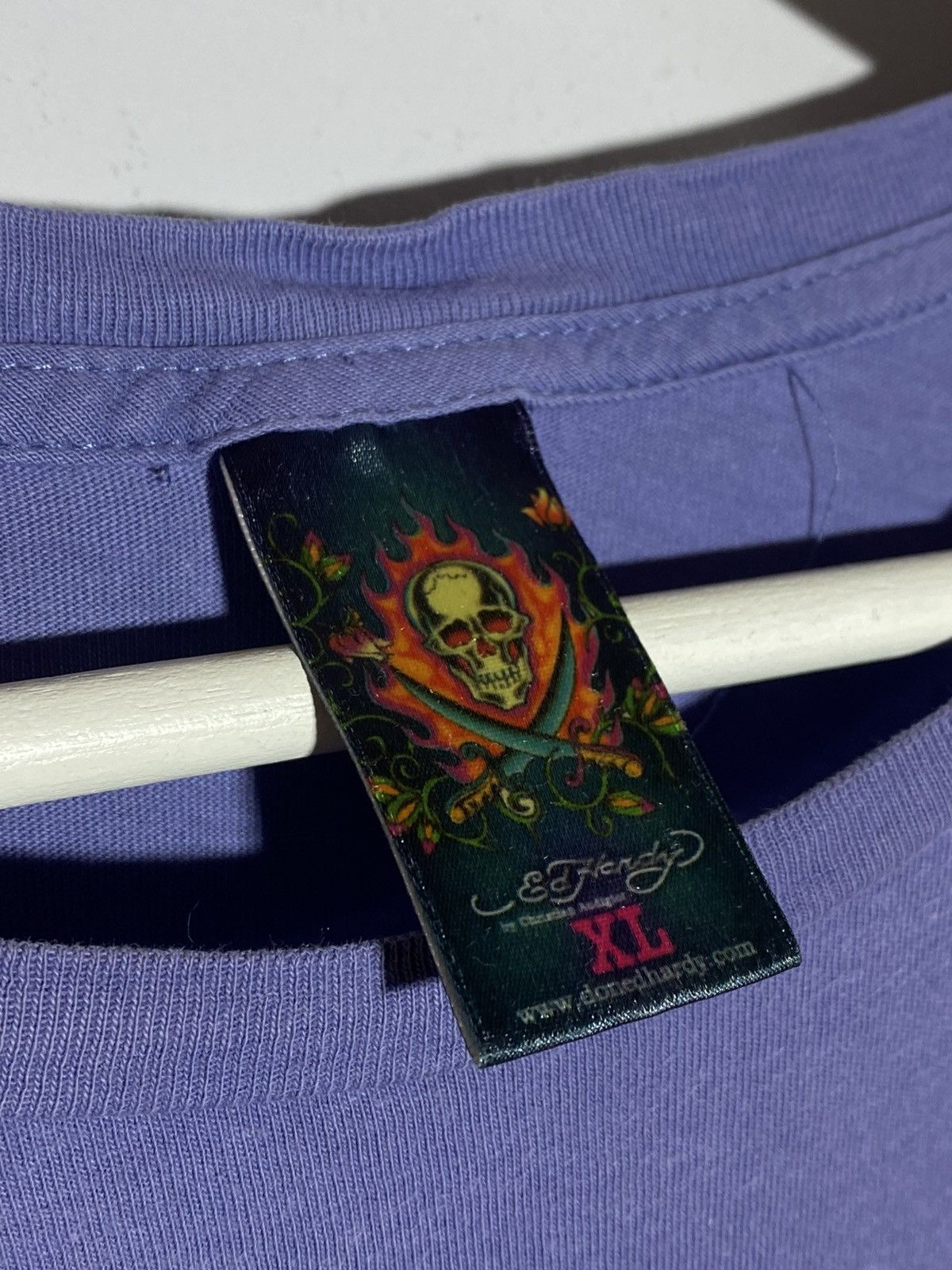 Ed Hardy × Vintage Vintage Ed Hardy y2k streetwear style graphic t-shirt Size US XL / EU 56 / 4 - 12 Thumbnail