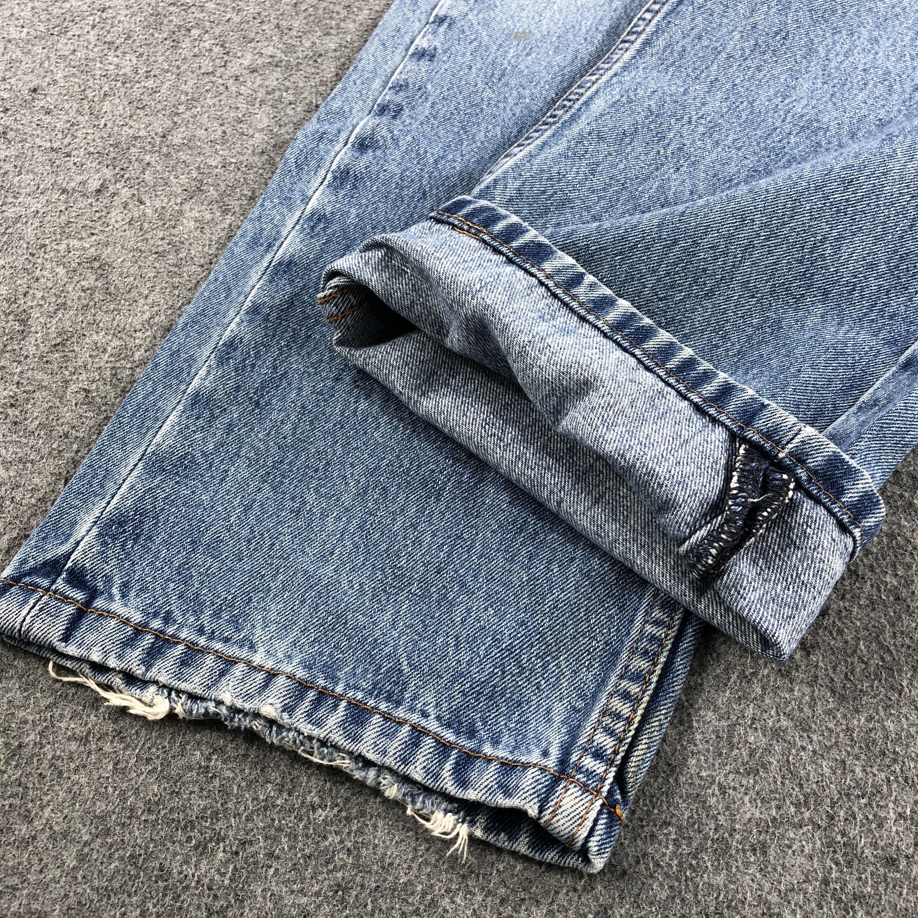 Levi's Vintage Blue Wash Levis 505 Jeans-J2151 Size US 35 - 7 Thumbnail