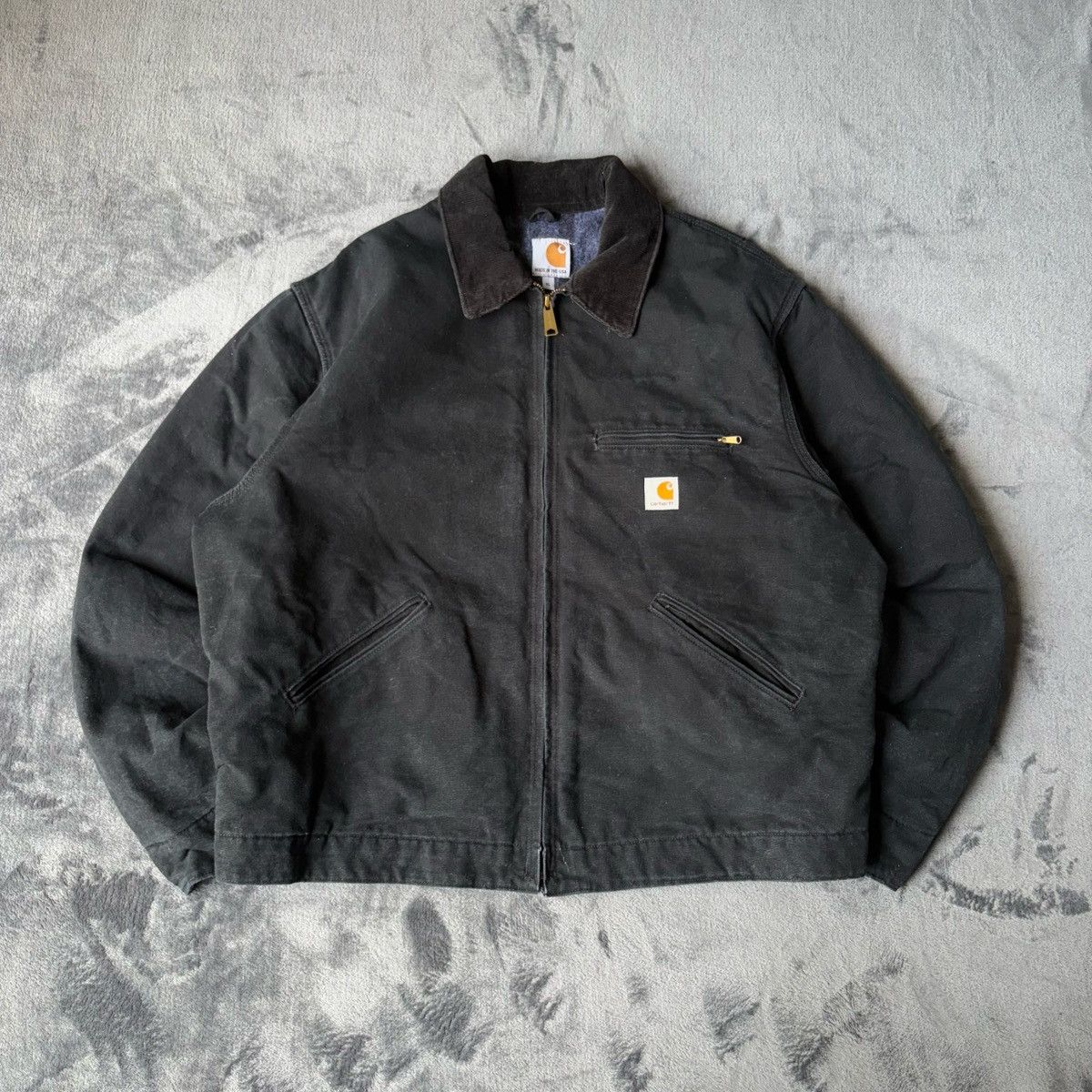 Carhartt J001 BLK CARHARTT DETROIT JACKET Size US XL / EU 56 / 4 - 1 Thumbnail