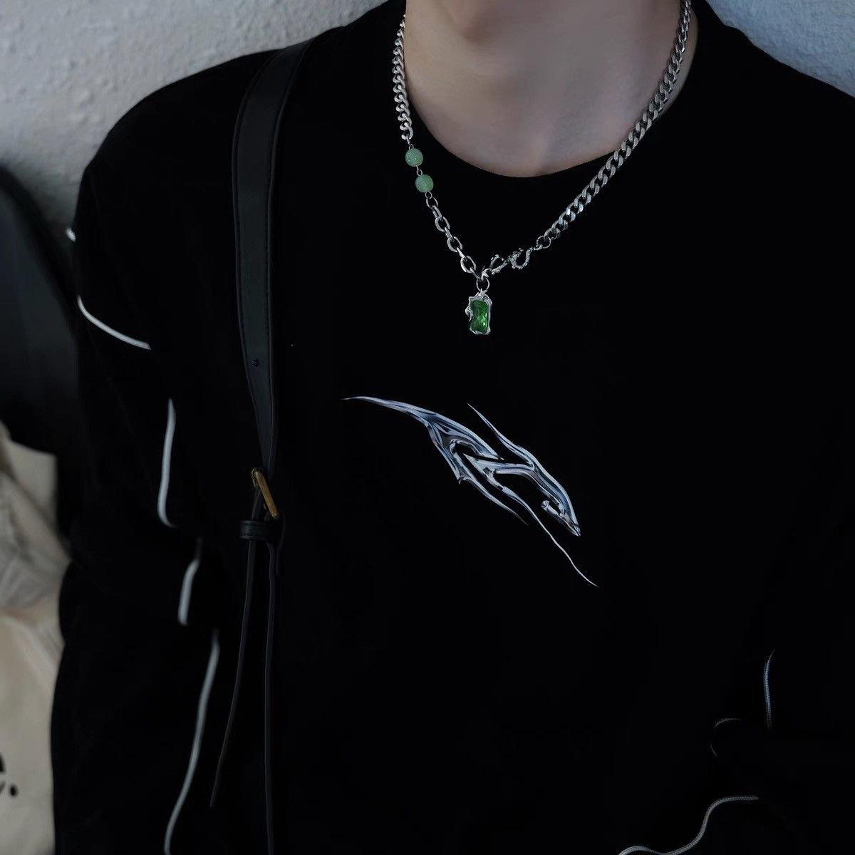 Designer × Vintage Retro punk necklace Size ONE SIZE - 4 Thumbnail