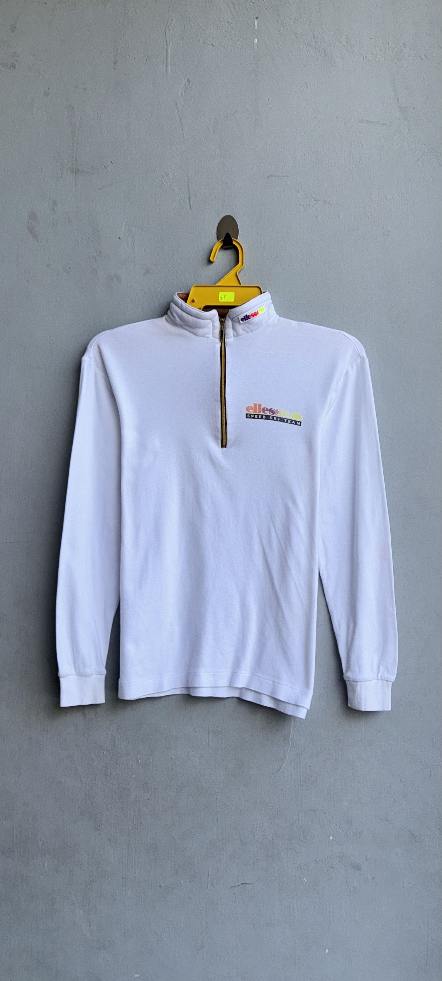 Ellesse Ellesse Speed Ski Team Half Zipped Longsleeve Shirt Size US S / EU 44-46 / 1 - 1 Thumbnail