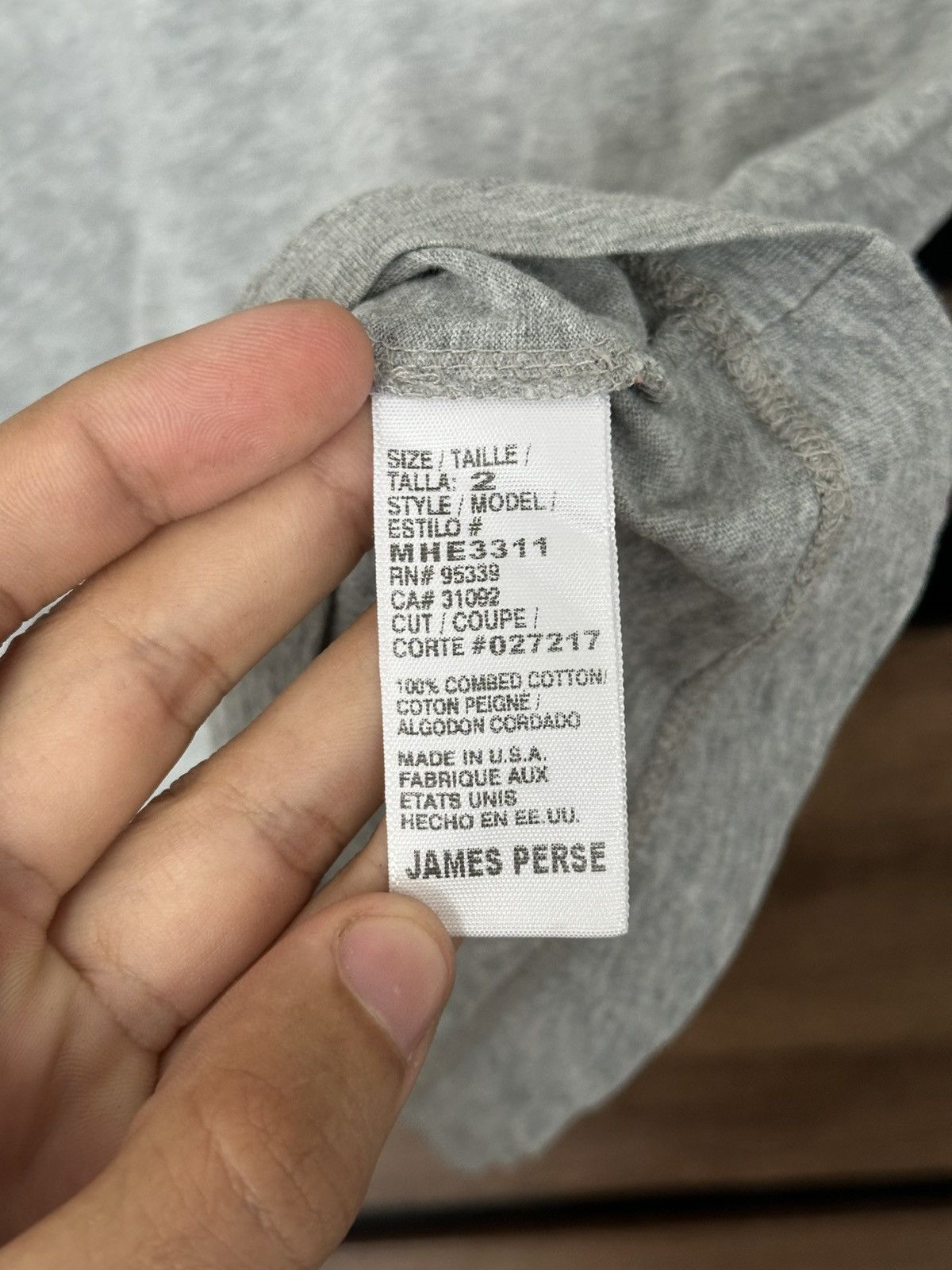 James Perse James Perse Standard USA Basic T-Shirt Tee Size US M / EU 48-50 / 2 - 9 Thumbnail