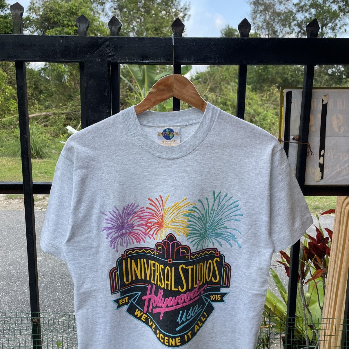 Universal Studios 🔥Vintage 90s Universal Studios Hollywood Promo Tee Size US M / EU 48-50 / 2 - 3 Thumbnail