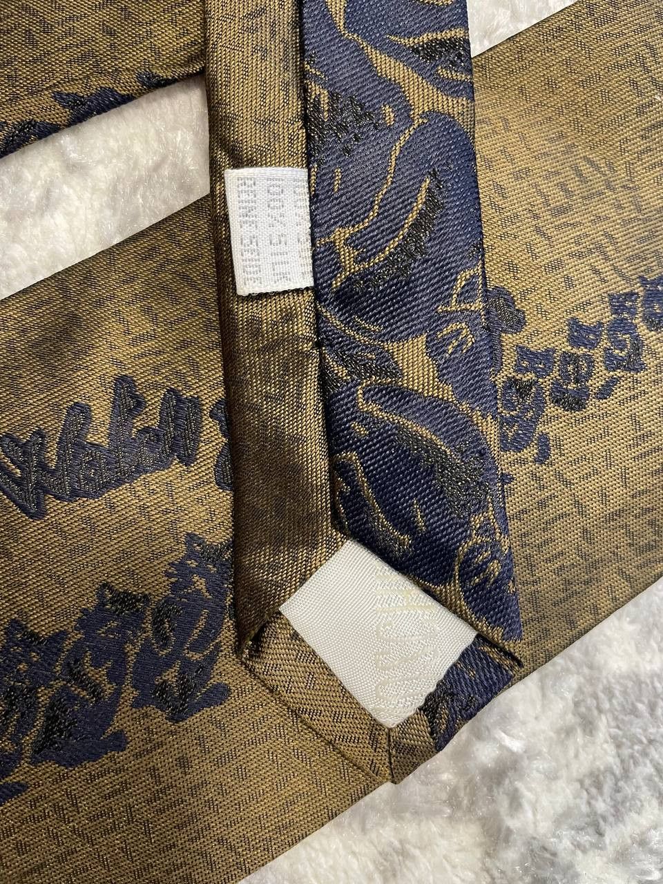 Moschino Vintage Moschino Cravatte Silk Tie Made in Italy-Cat Pattern Size ONE SIZE - 9 Thumbnail