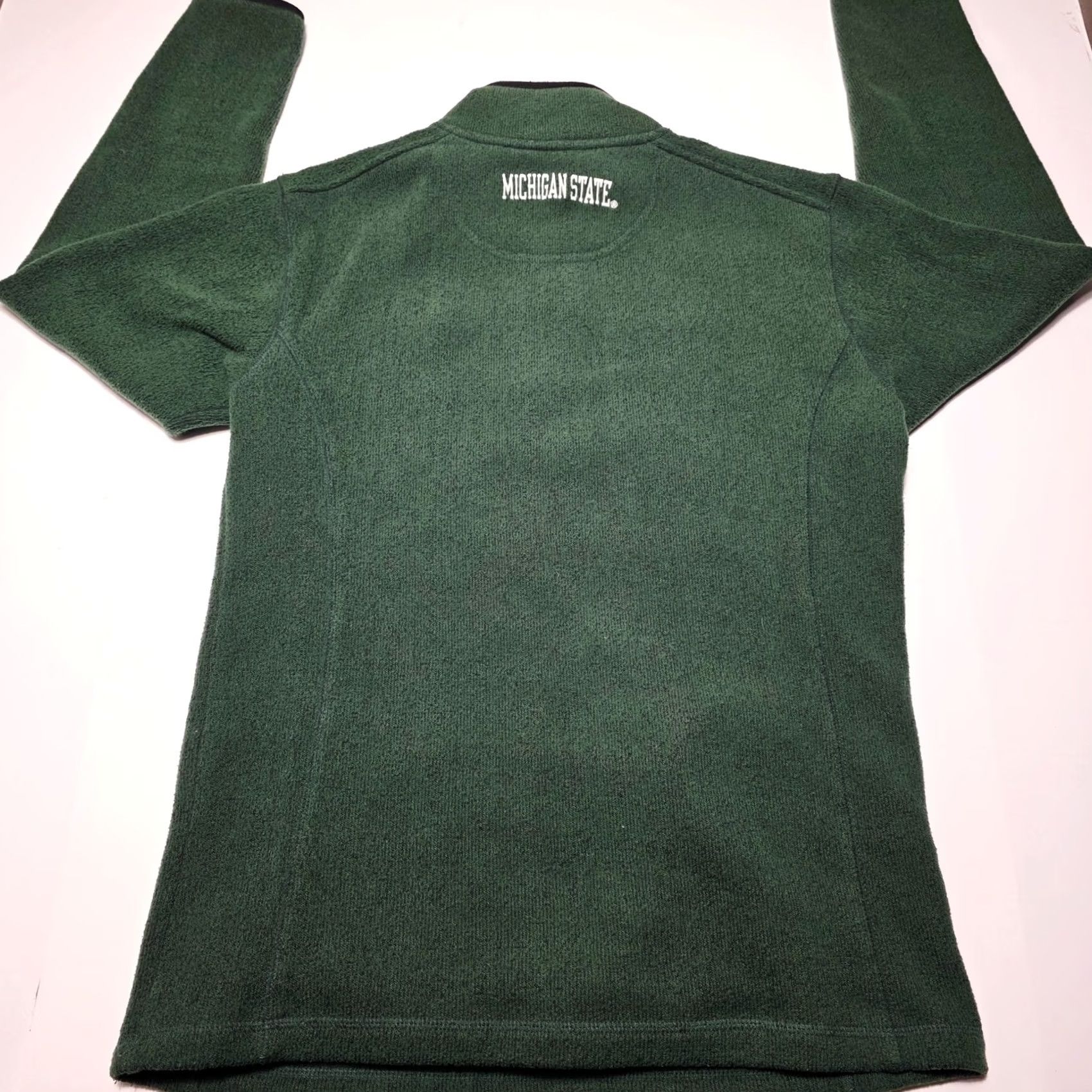 Vintage VINTAGE Knights Apparel Michigan State Spartans Pullover Green Men’s Small NCAA Size US S / EU 44-46 / 1 - 2 Thumbnail