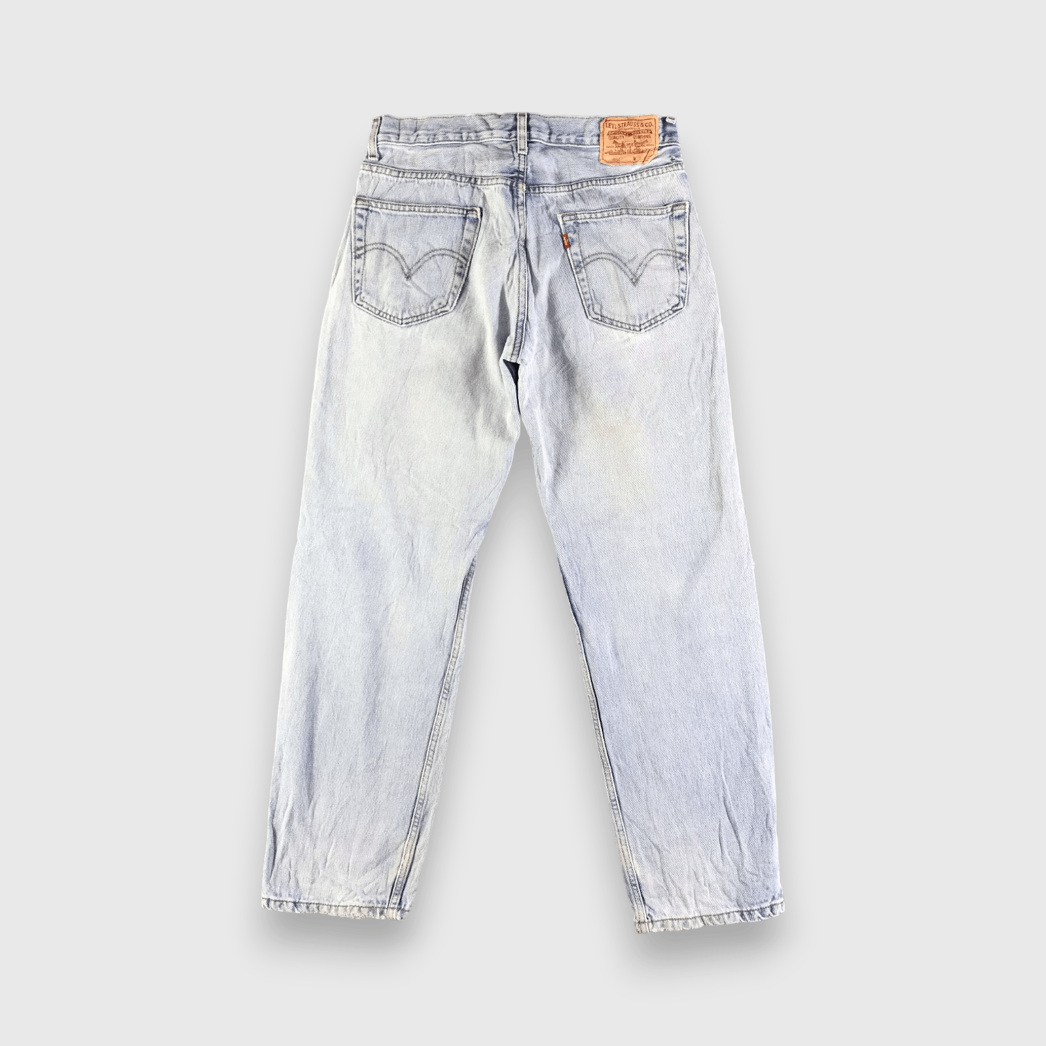 Levi's Vintage Light Wash Levis 550 Jeans-J3236 Size US 33 - 2 Thumbnail