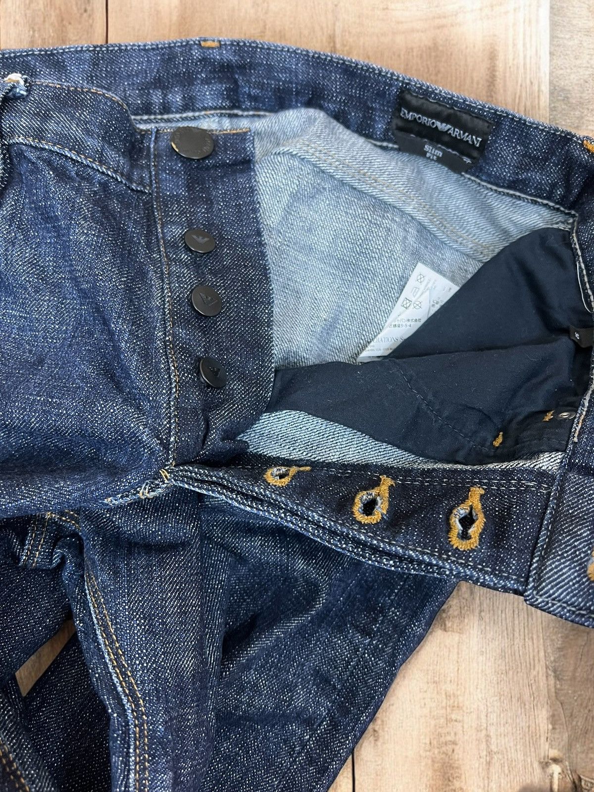 Emporio Armani Emporio Armani slim fit jeans size W32 Size US 32 / EU 48 - 6 Thumbnail