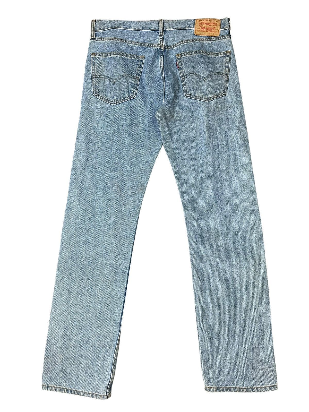 Levi's Vintage Levi’s 505 Straight Fit Jeans Faded Streetwear Size US 32 / EU 48 - 2 Thumbnail