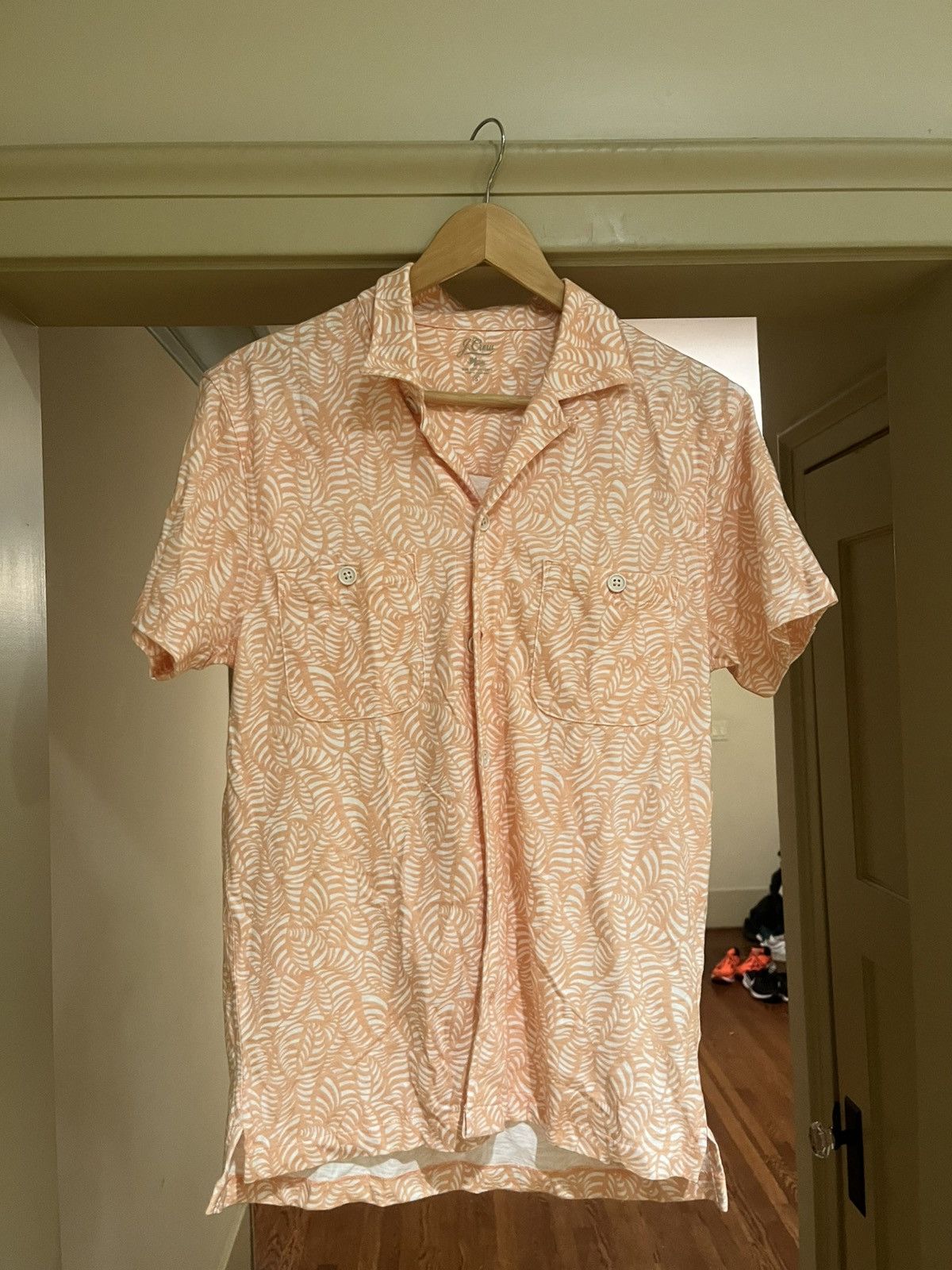 J.Crew J Crew Men’s Short Sleeve Button Down Shirt Size US S / EU 44-46 / 1 - 1 Thumbnail