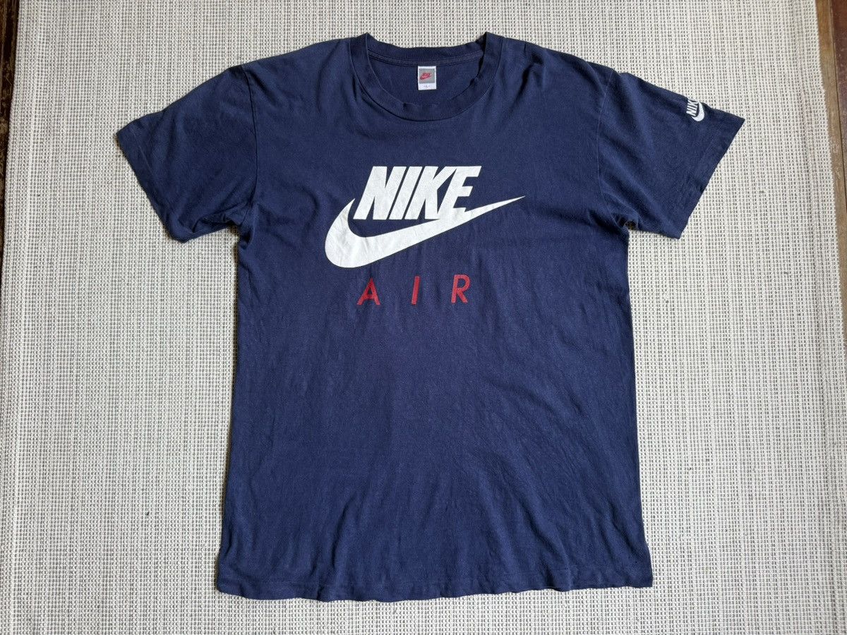 Nike Vintage 90s Nike Air tshirt Size US L / EU 52-54 / 3 - 1 Thumbnail