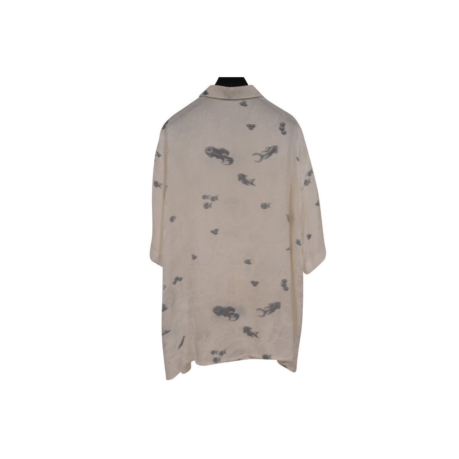 Dior Kenny Scharf Button Down Shirt IT 43 Silk Blend Size US L / EU 52-54 / 3 - 2 Thumbnail