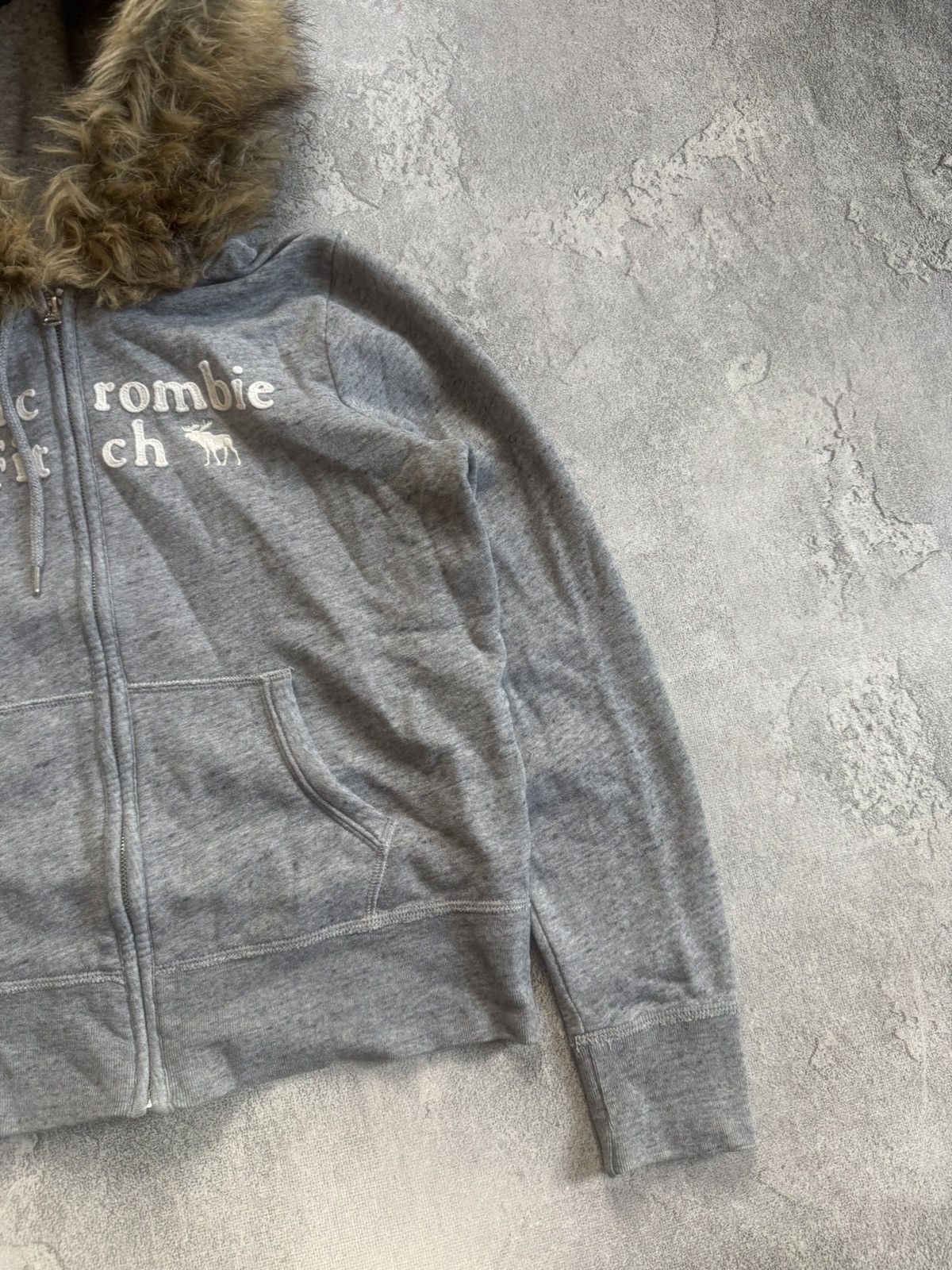 Abercrombie & Fitch Abercrombie & Fitch Y2K Fur Faux hoodie if six was nine LGB Size L / US 10 / IT 46 - 9 Thumbnail