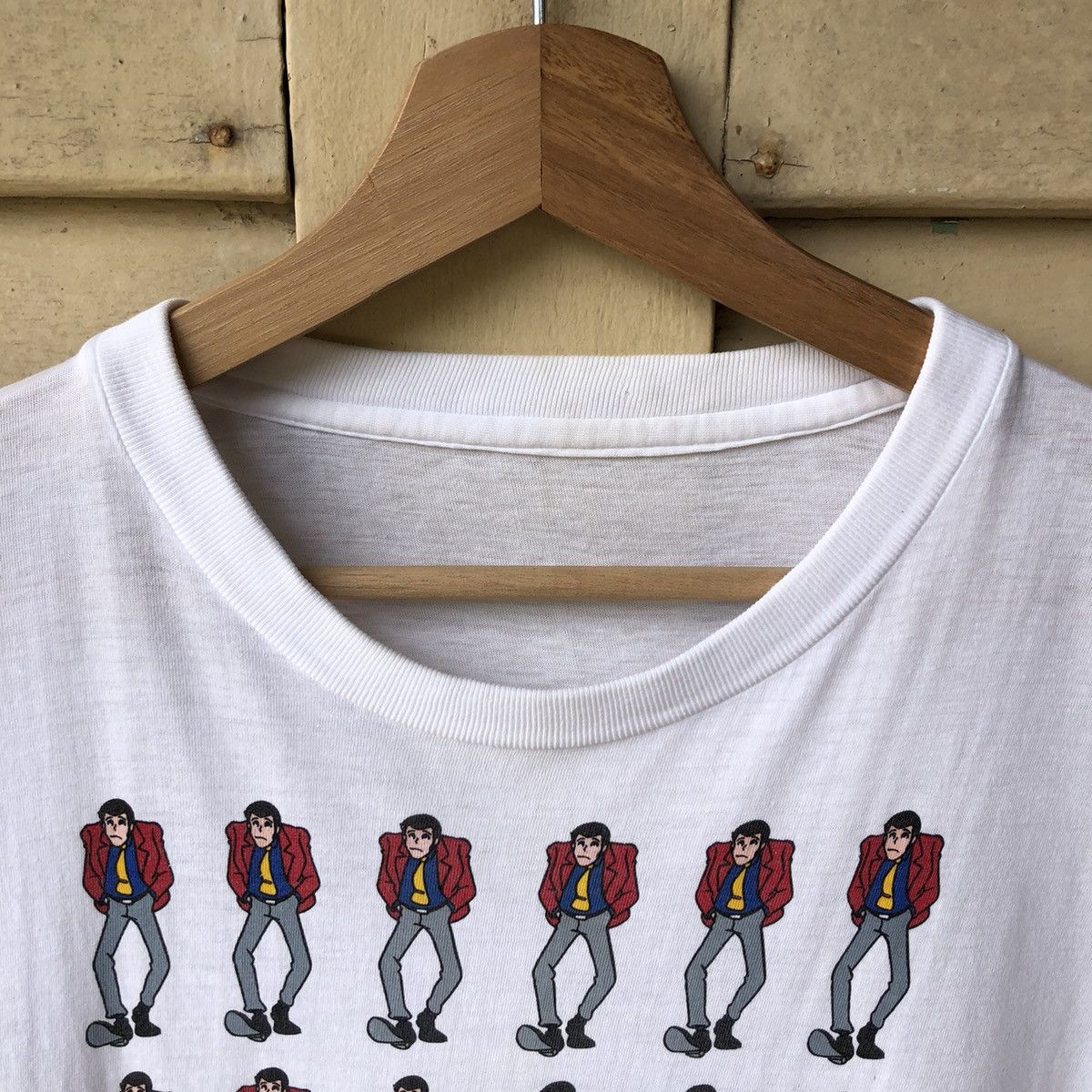 Anime Vintage 90s Lupin III Presented By Esso Tshirt Size US L / EU 52-54 / 3 - 7 Thumbnail