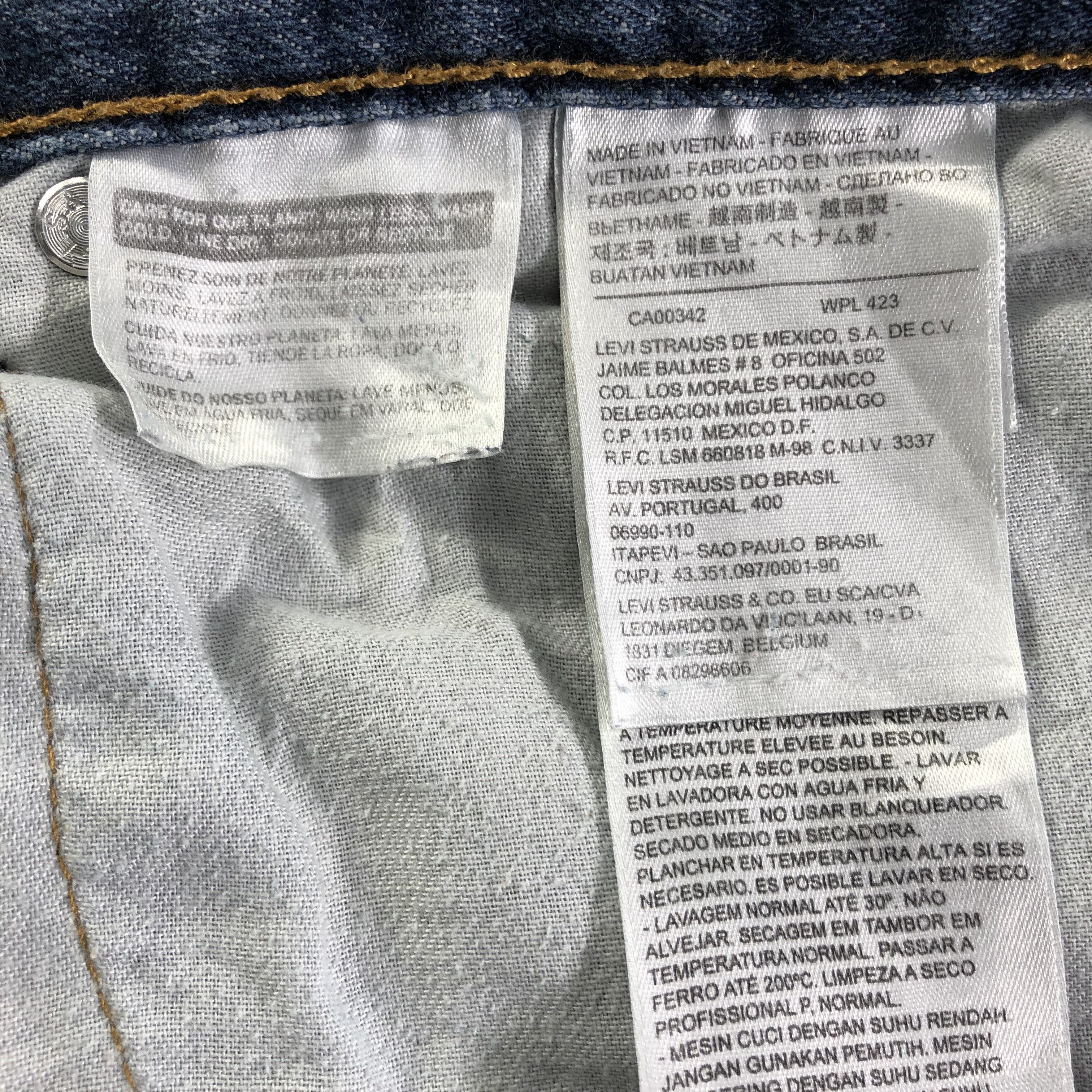 Levi's Vintage Levis 559 Jeans-J3413 Size 33" - 9 Thumbnail