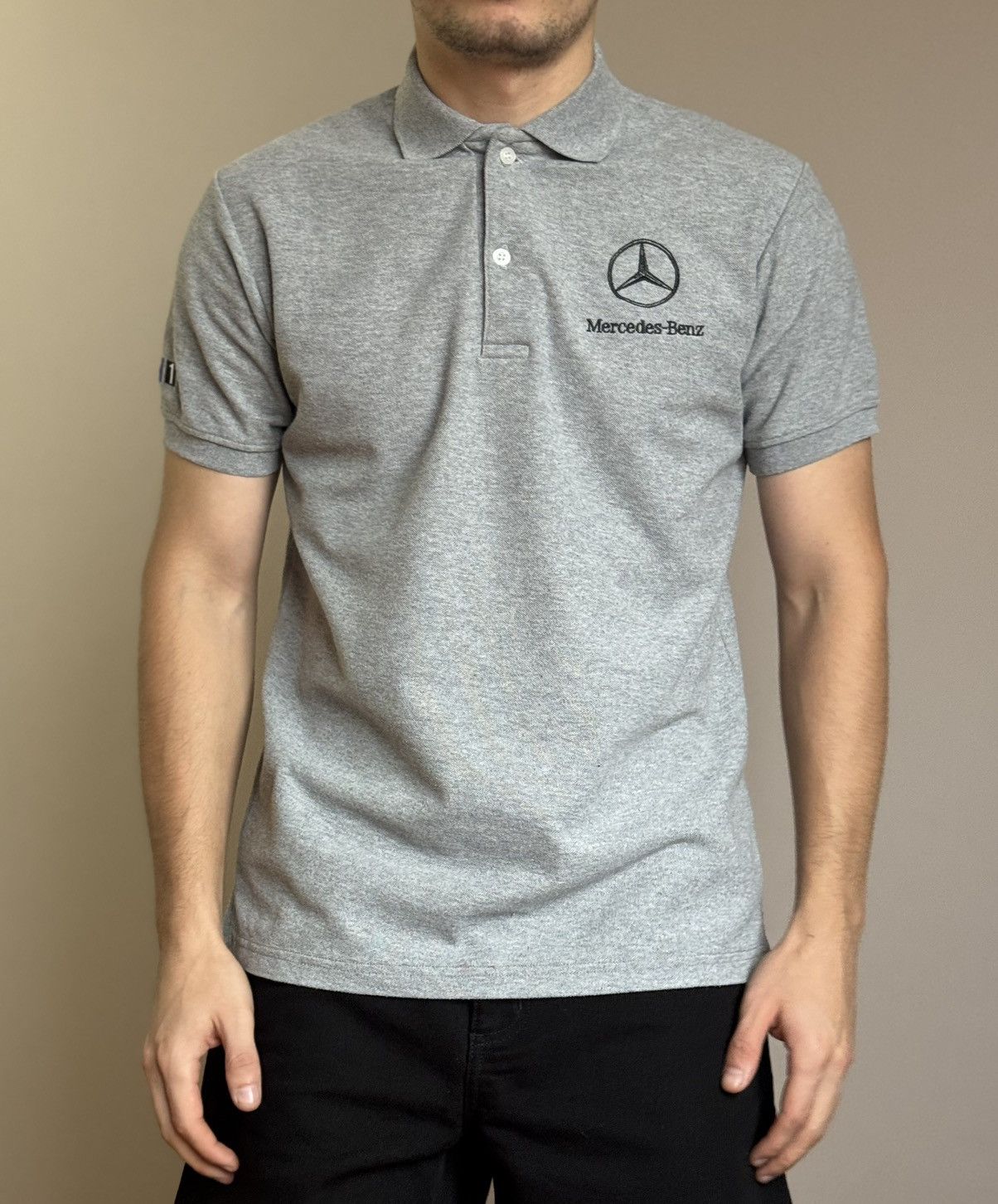 Mercedes-Benz Mercedes Benz Mobil Polo Tshirt Tee Formula F1 Racing Tennis Size US M / EU 48-50 / 2 - 10 Thumbnail