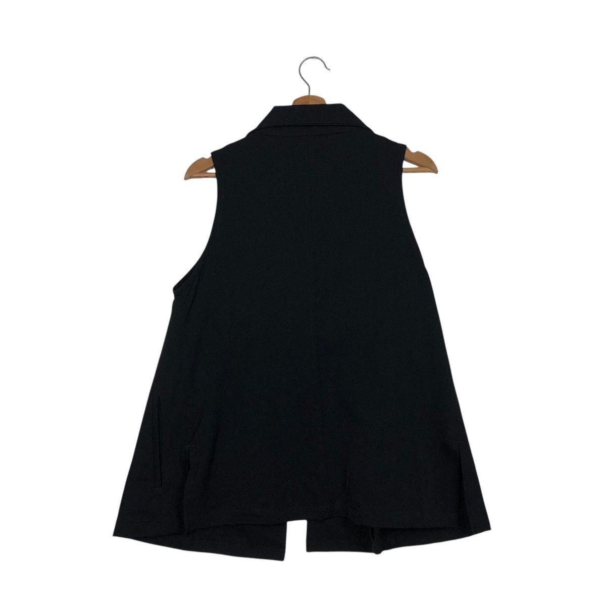 Limi Feu 📌Sleeveless Jacket Runway Rich Black No Button Limi Feu Size S / US 4 / IT 40 - 9 Thumbnail