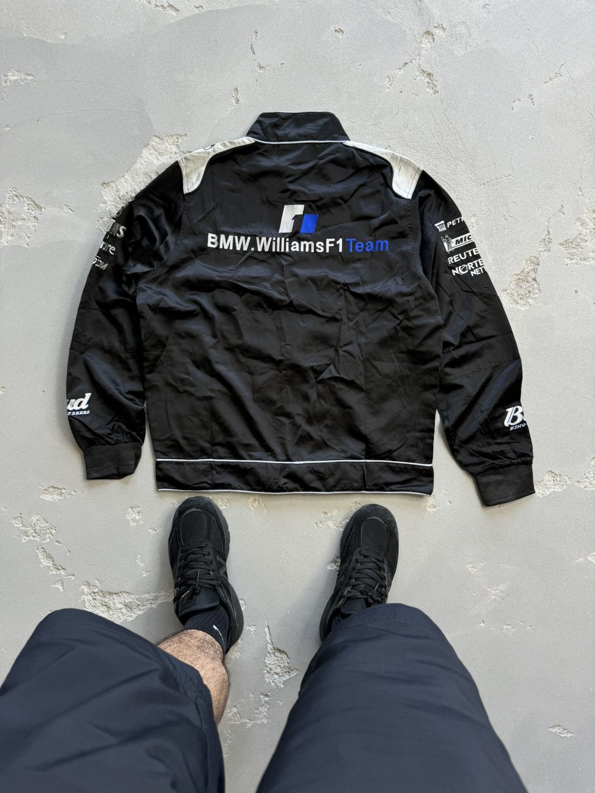 BMW Vintage Y2k BMW F1 Light Racing Jacket Rare Hype Formula Uno Size US S / EU 44-46 / 1 - 2 Thumbnail