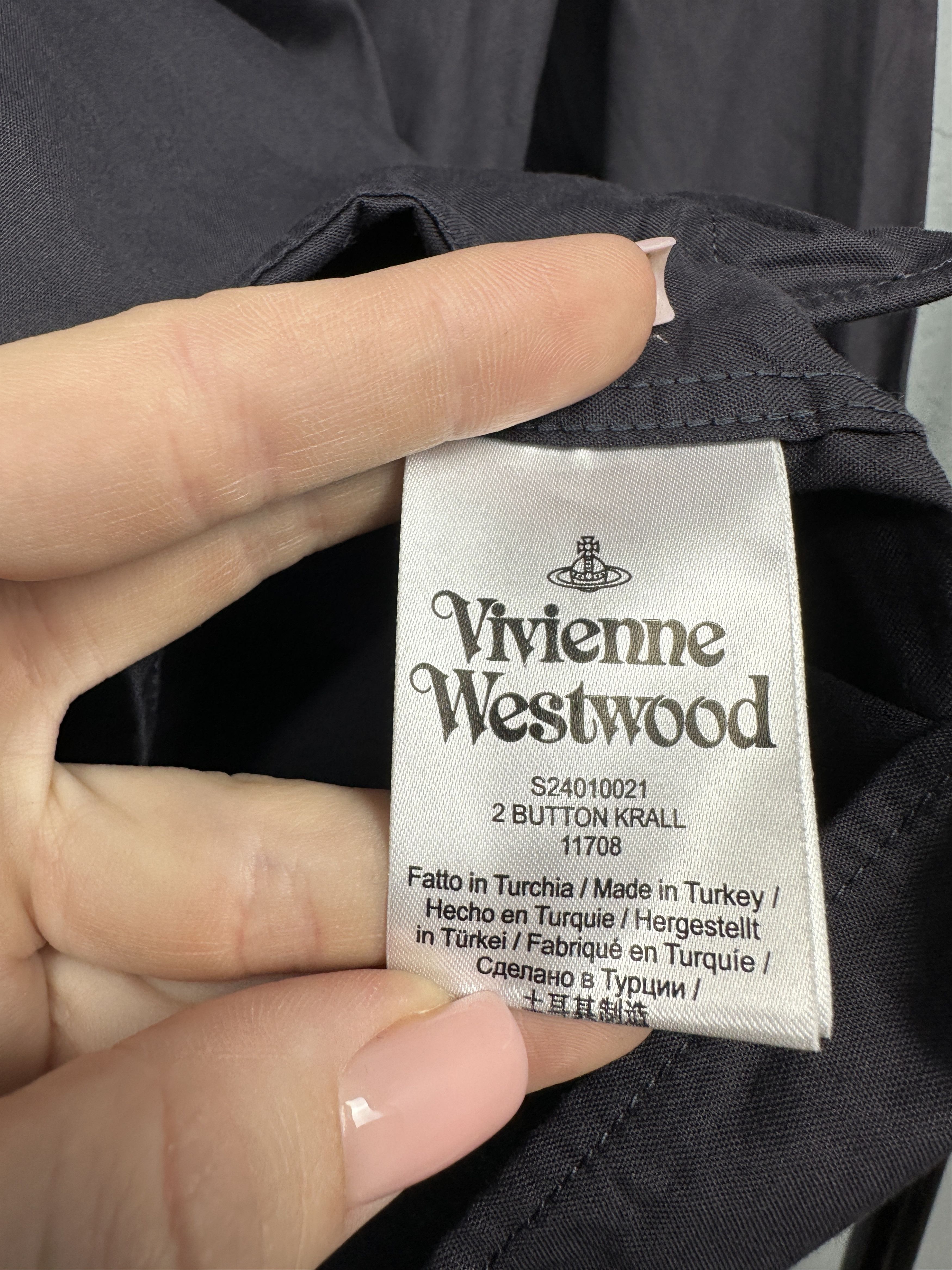 Vivienne Westwood Vivienne Westwood Mens Long Sleeve Shirt Size US M / EU 48-50 / 2 - 7 Thumbnail