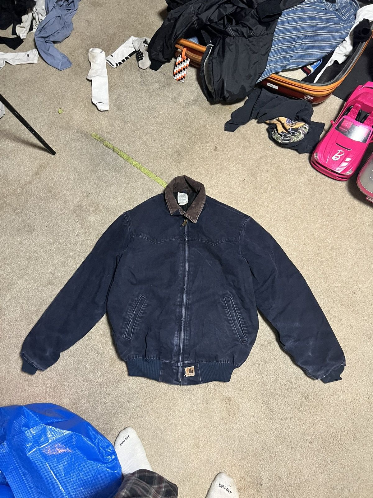 Carhartt × Streetwear × Vintage Faded Carhartt Santa Fe Vintage 