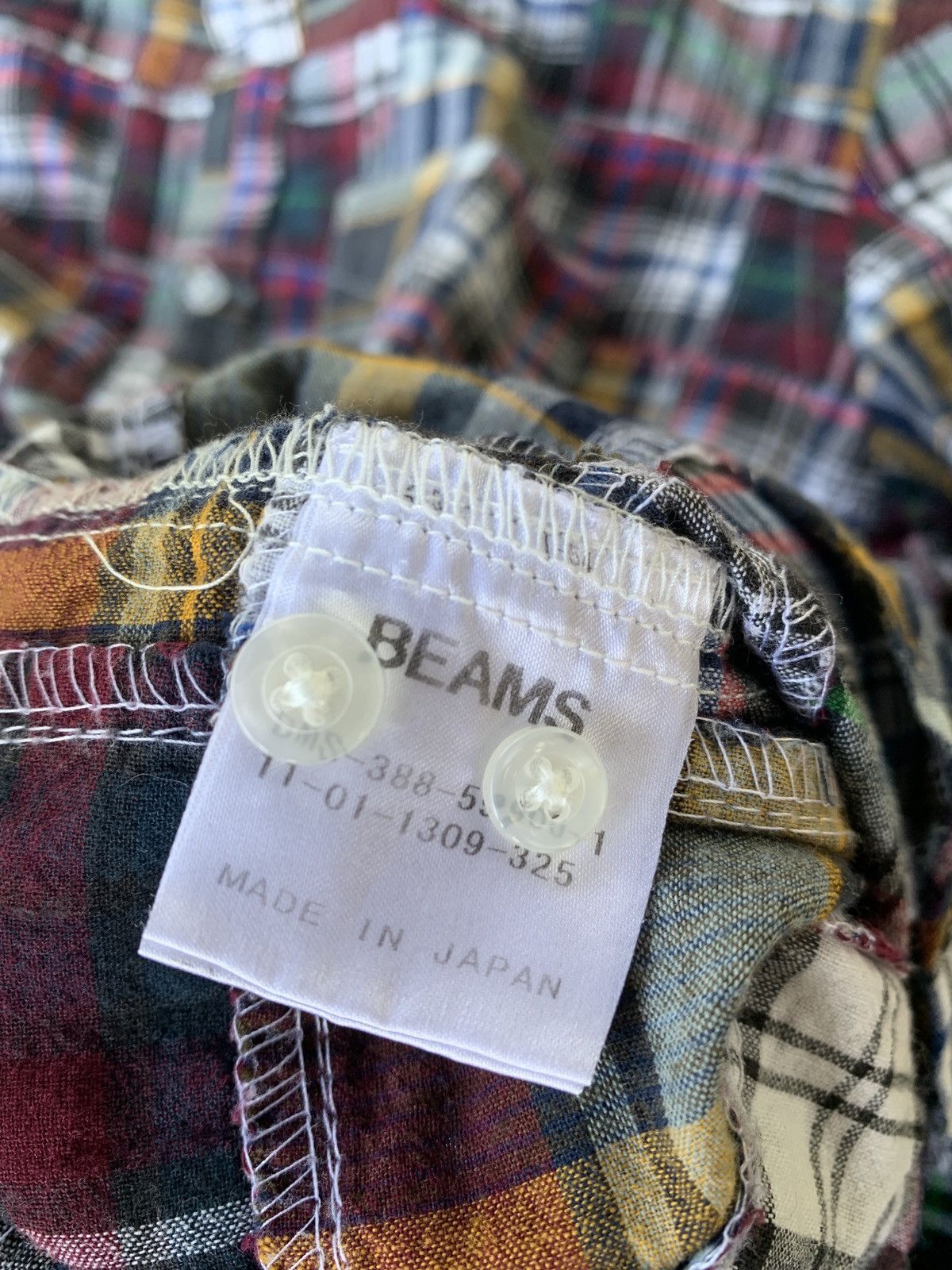 Beams Plus × Flannel × Japanese Brand Beams Japan patchwork flannel made in Japan Size US S / EU 44-46 / 1 - 5 Thumbnail