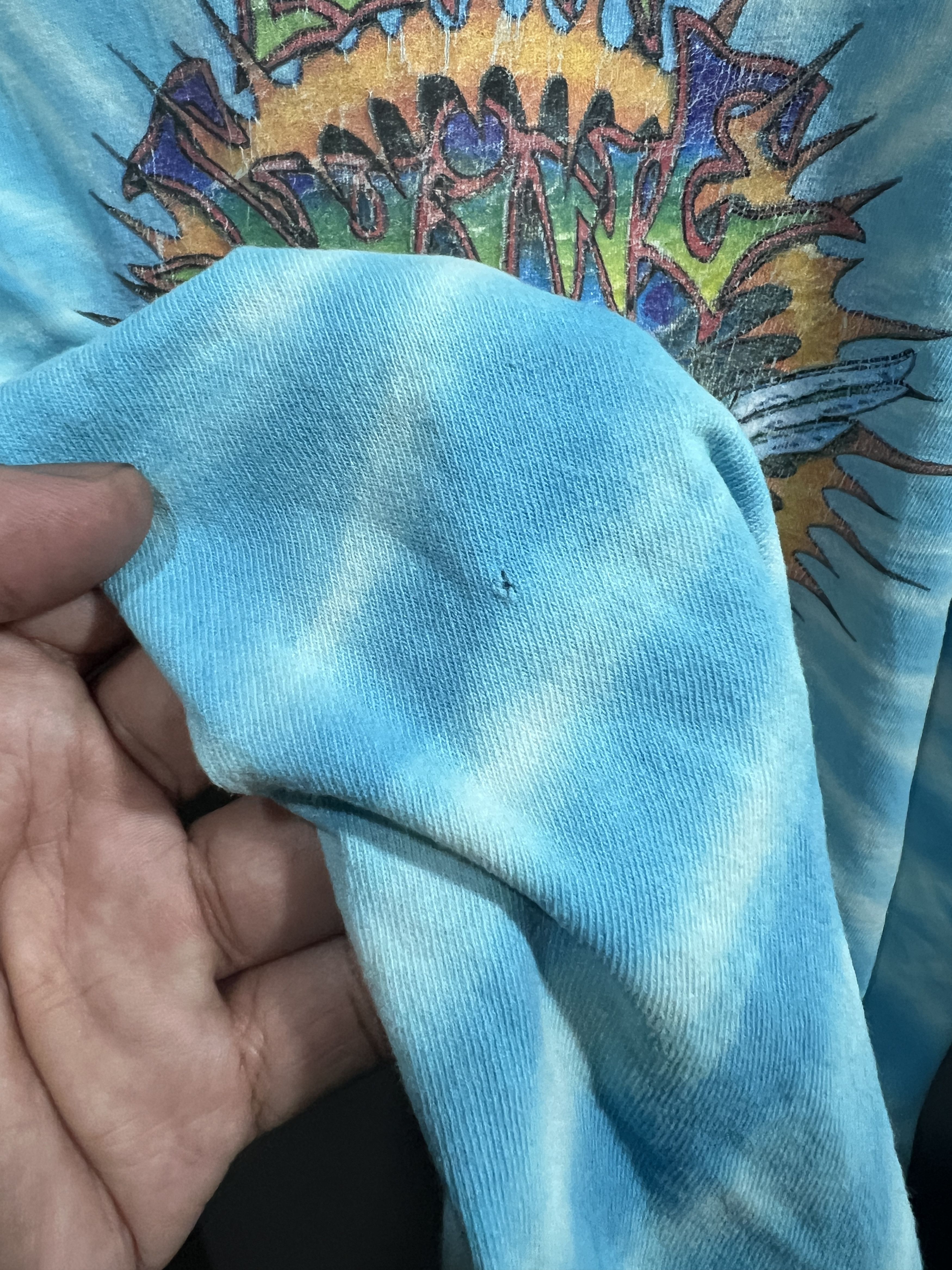 Band Tees Vintage 90s Grateful Dead L/S Tie Dye Band Tee (M) GTME646 Size US M / EU 48-50 / 2 - 25 Thumbnail