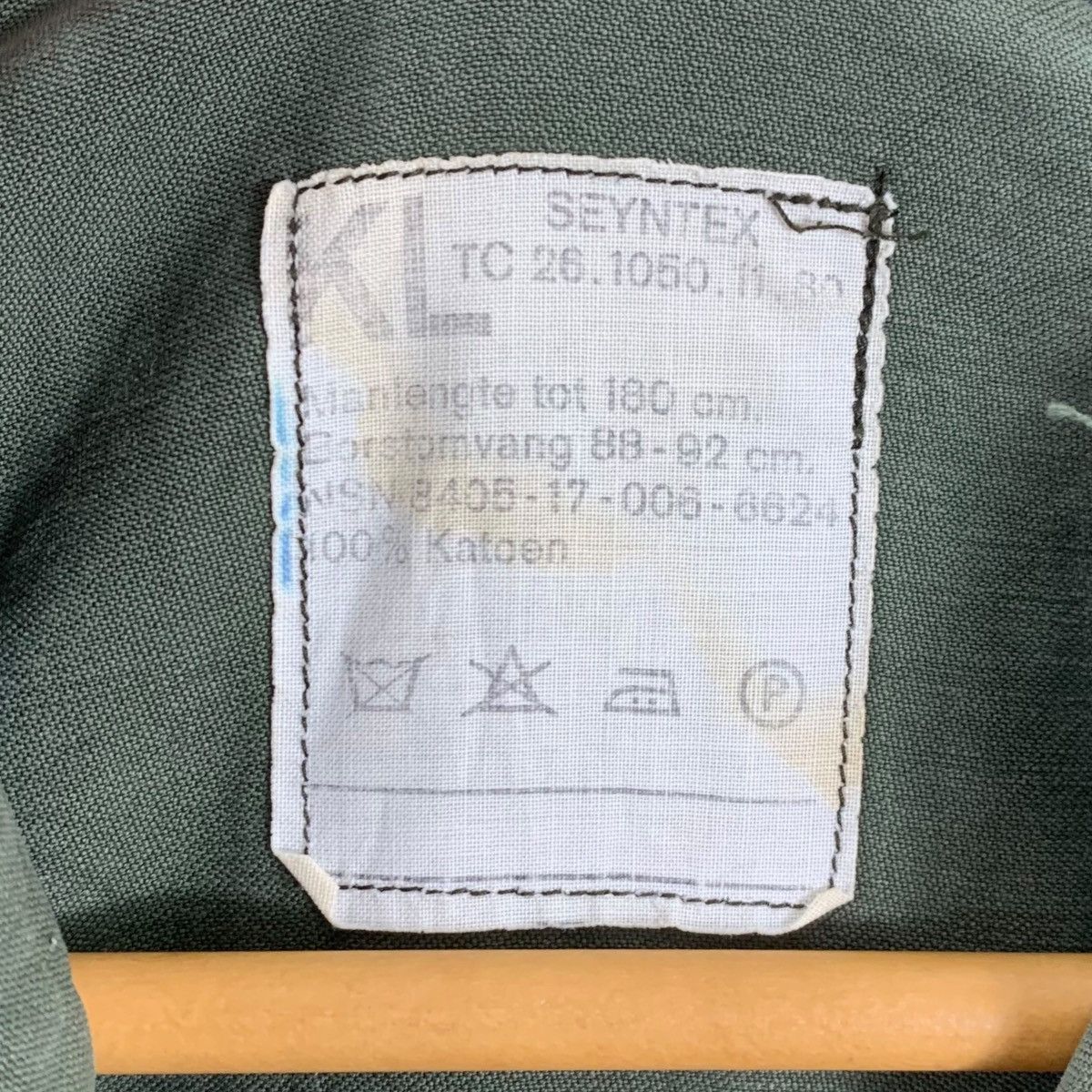 Vintage Vintage 70’ SEYNTEX BELGIAN MILITARY Field Jacket Parka Size US XL / EU 56 / 4 - 6 Thumbnail