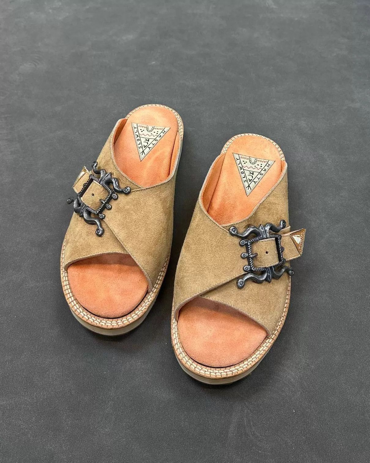 Kapital Kapital Pueblo Suede Sandals Silver Buckle US 9-10 97 New Size US 9 / EU 42 - 1 Thumbnail
