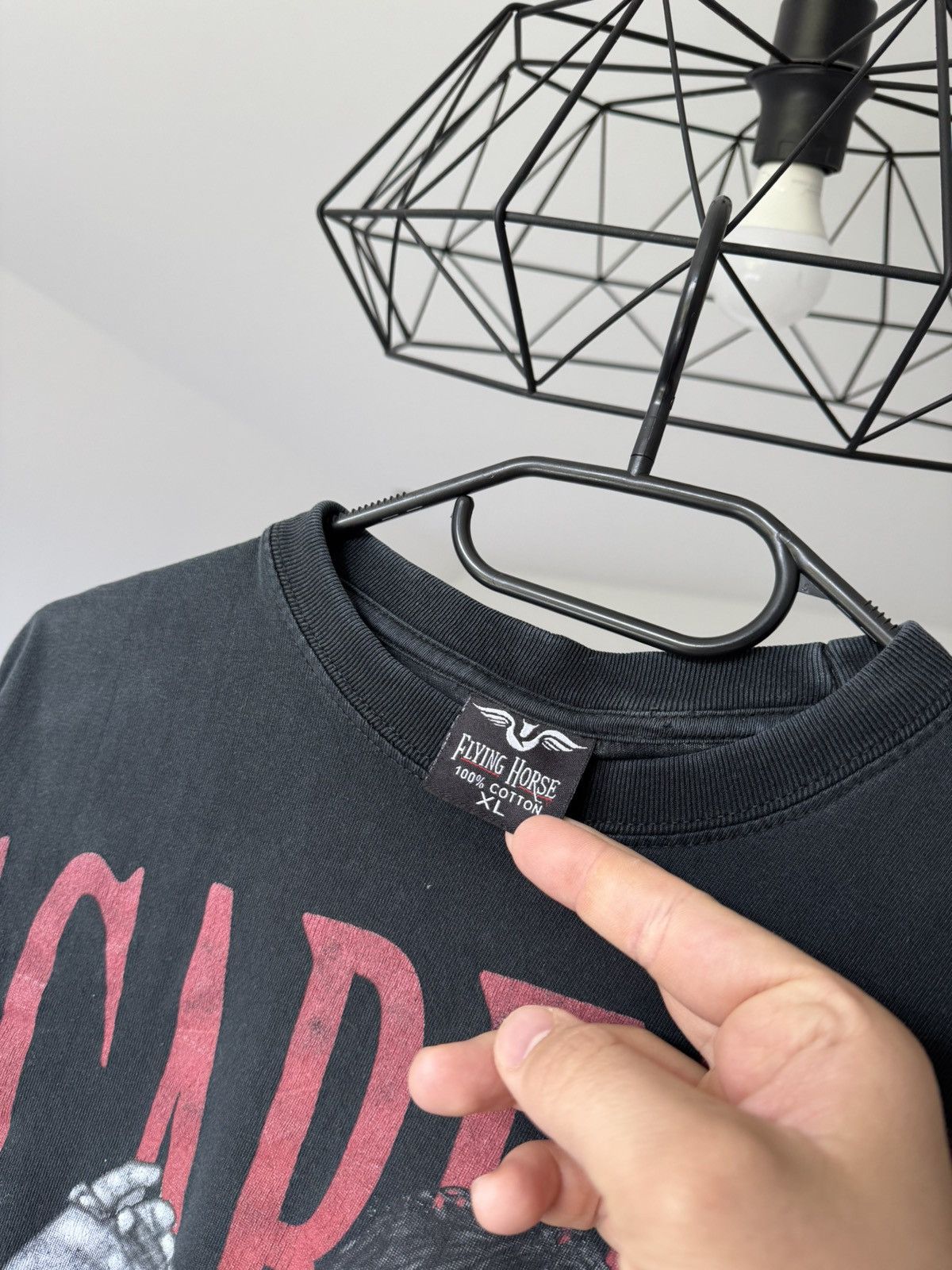 Japanese Brand × Vintage Vintage Scarface movie washed faded tshirt AOP 90s Al Pacino Size US XL / EU 56 / 4 - 13 Thumbnail