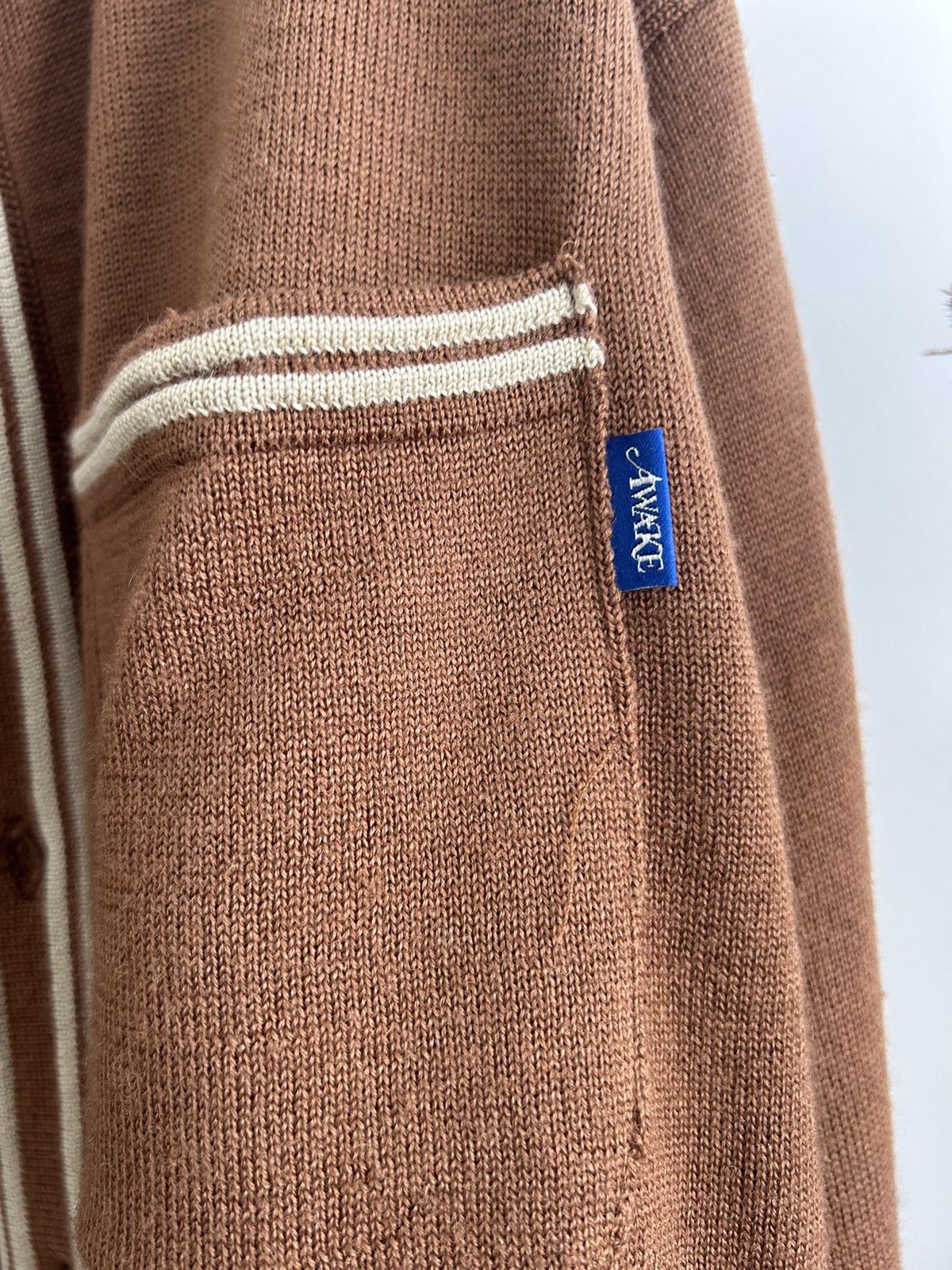 Awake NY Coffe Awake NY cardigan 🥮🥐 Size US M / EU 48-50 / 2 - 3 Thumbnail