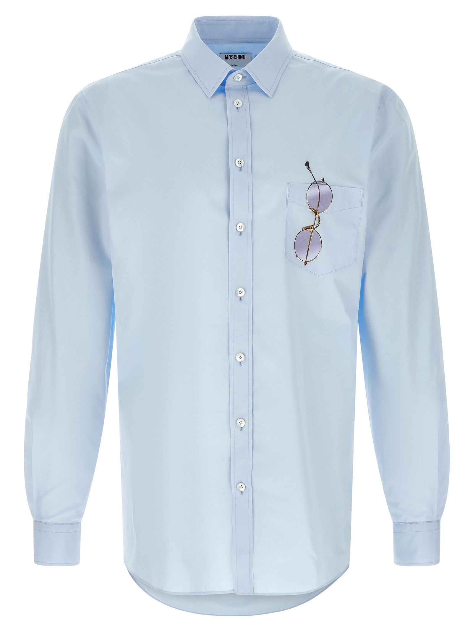 Moschino Trompe-L'Œil Print Shirt Size US M / EU 48-50 / 2 - 1 Thumbnail