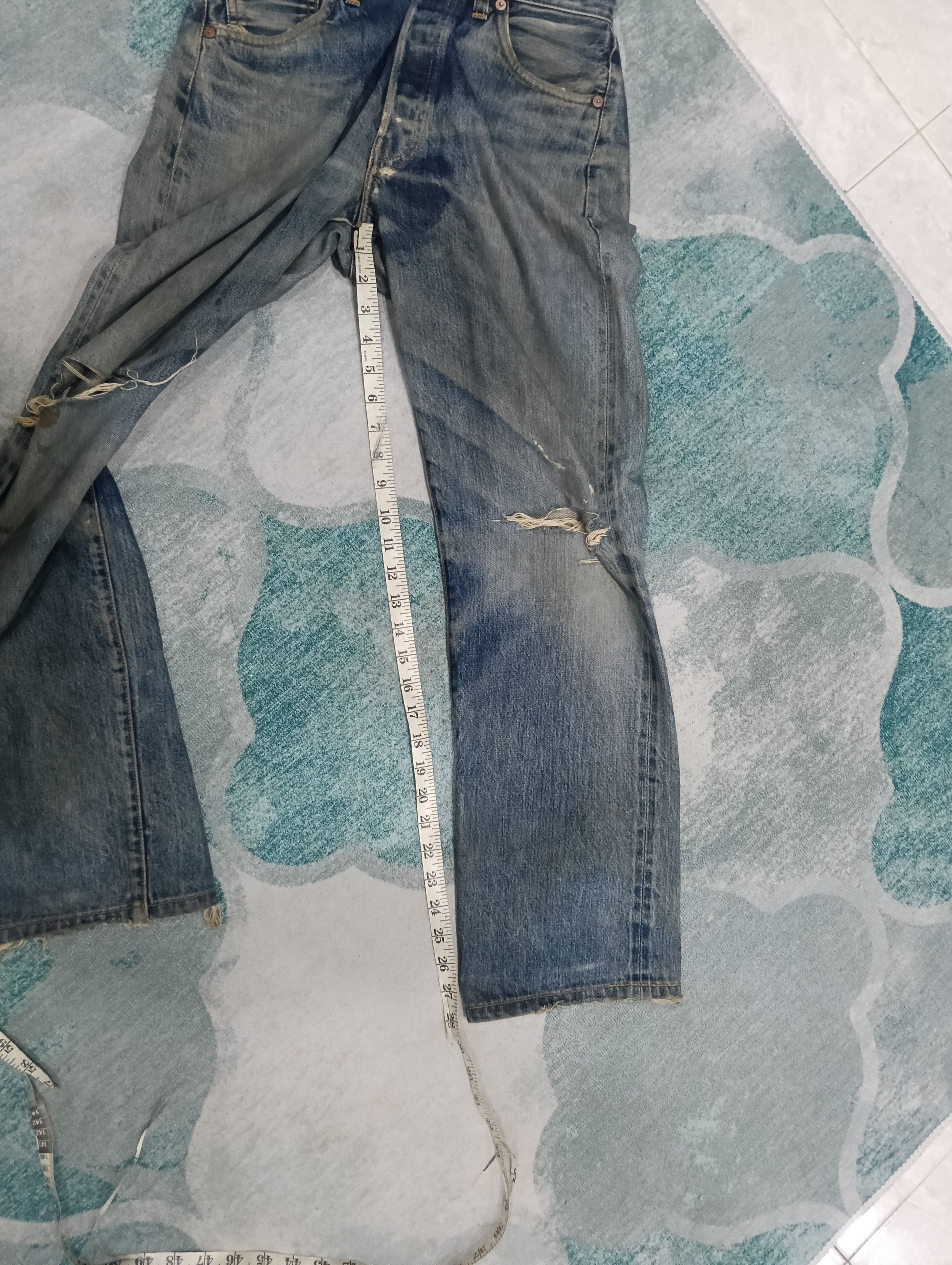 Levi's Vintage Clothing Vintage Levis Big E 501 Inspired 50s Model. Size US 30 / EU 46 - 21 Thumbnail