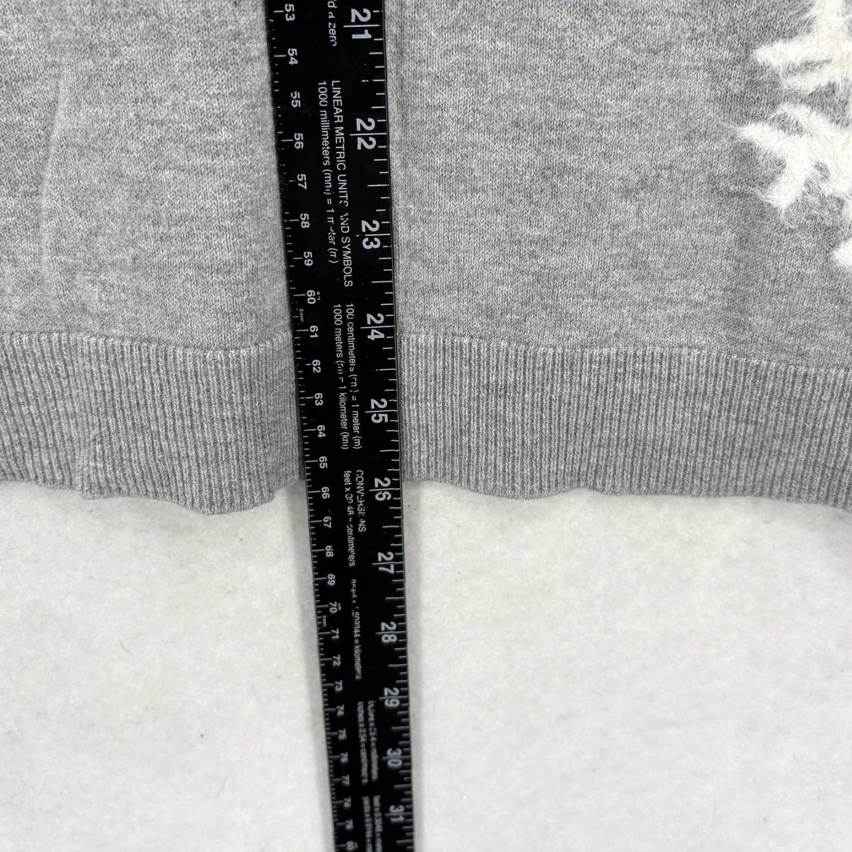 Talbots Talbots Sweater Womens Large Gray Snowflake Cashmere Knit Crew Neck Christmas Size L / US 10 / IT 46 - 6 Thumbnail