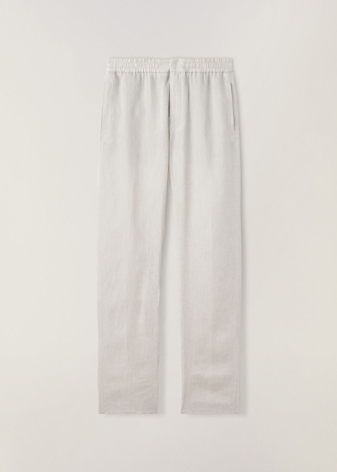 Loro Piana o1srvl11e1024 Gadd Leisure Pant in White Size US 36 / EU 52 - 1 Thumbnail