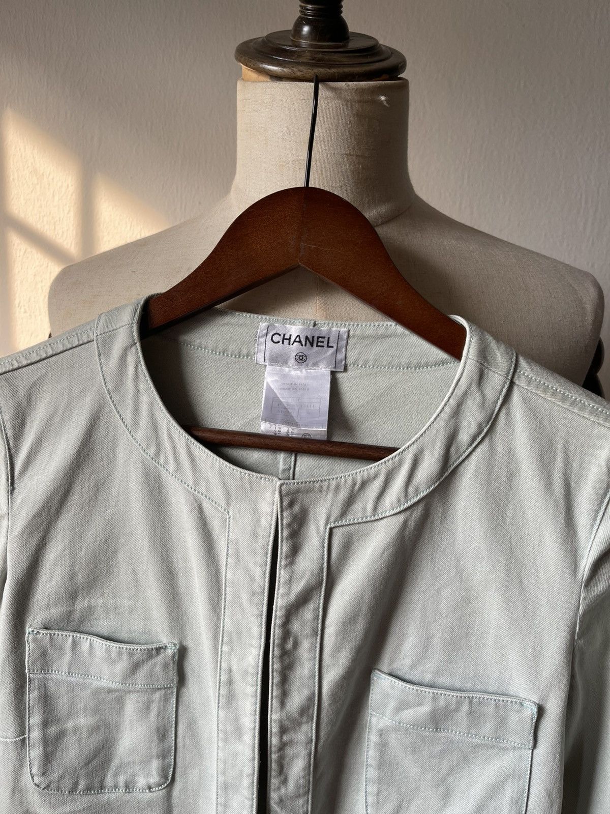 Chanel Vintage Chanel 4 Pocket Jacket Size S / US 4 / IT 40 - 14 Thumbnail