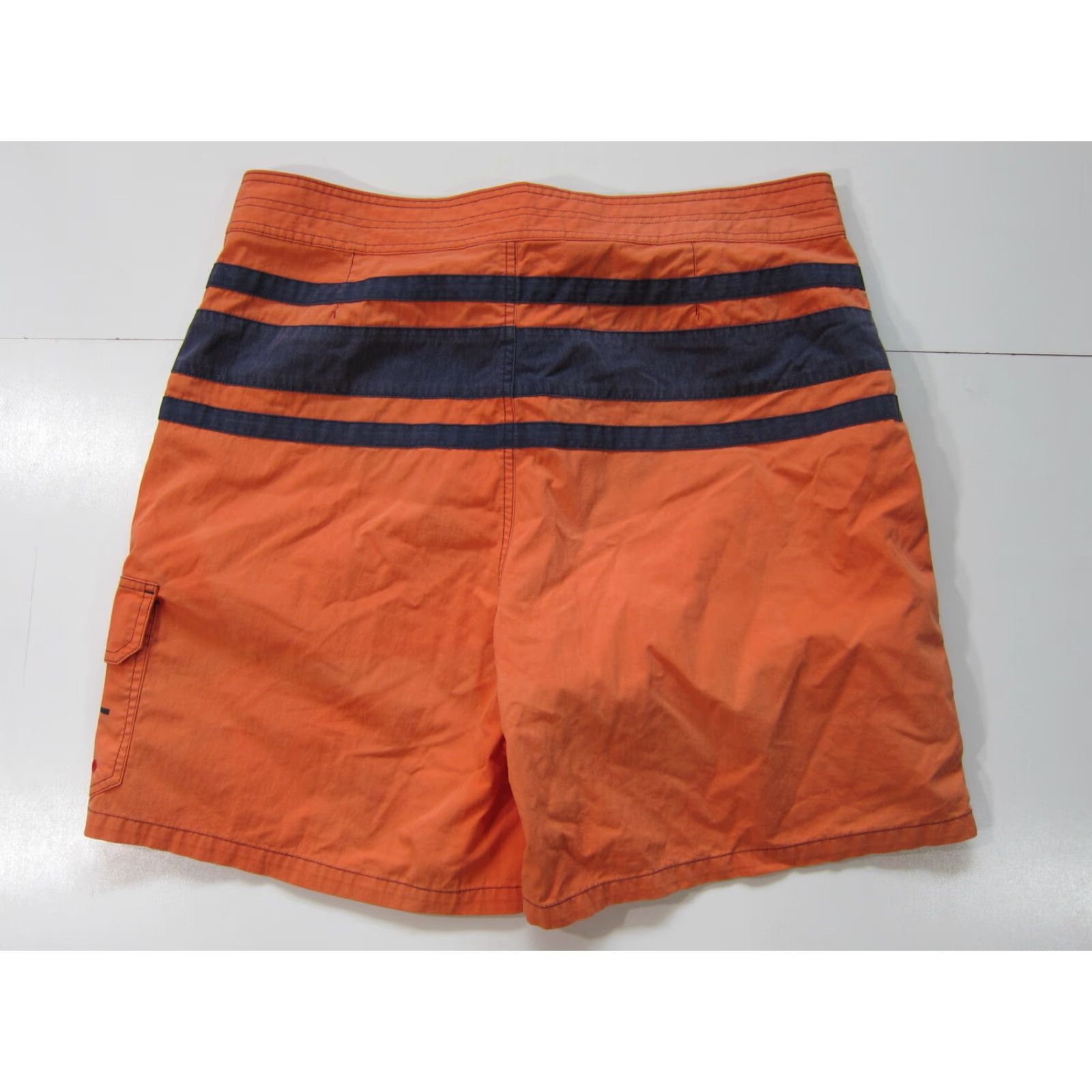 Polo Ralph Lauren Ralph Lauren Polo N.Y.C Orange Blue Nylon Swim Surf Board Short Men 36 Size US M / EU 48-50 / 2 - 4 Thumbnail