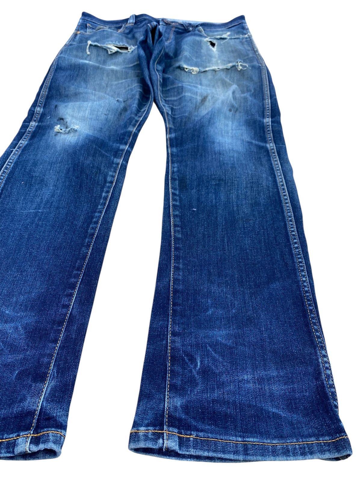 Volcom Volcom Brand Distressed Faded Wash Style Size US 33 - 6 Thumbnail