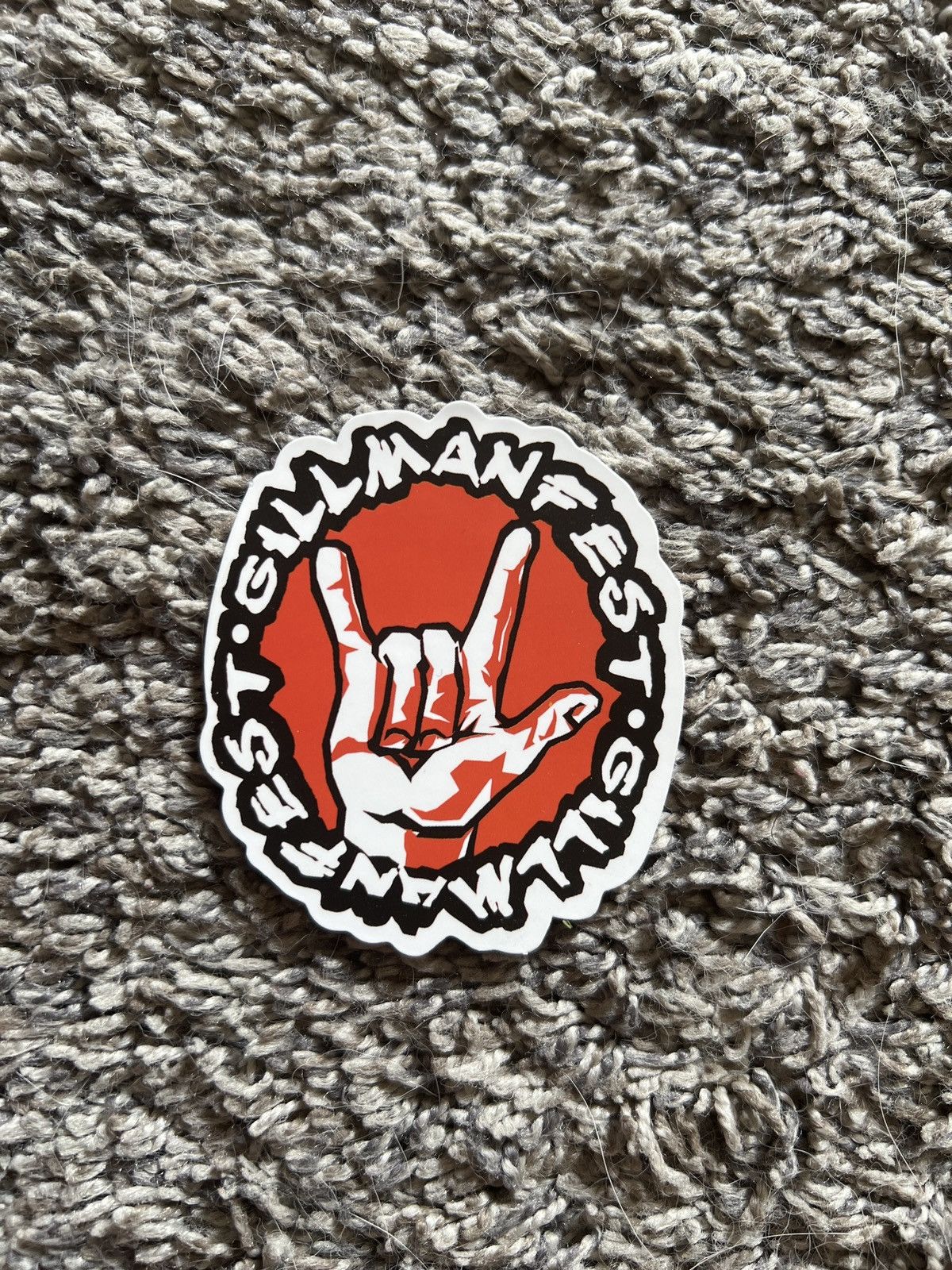 Hypebeast × Vintage Gillman Fest. Sticker Size ONE SIZE - 1 Thumbnail