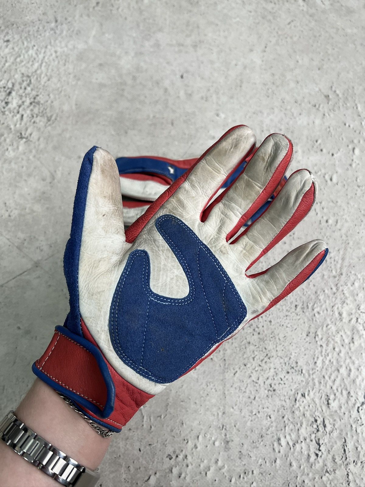 Japanese Brand USA leather archive gloves y2k style hype Size ONE SIZE - 11 Thumbnail