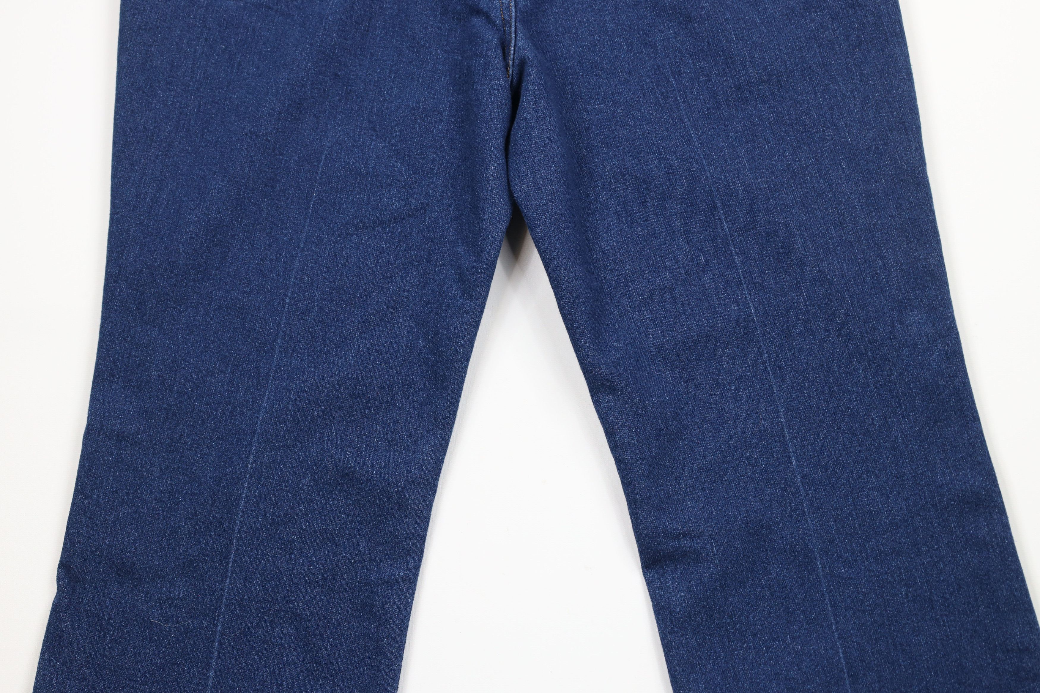 Vintage Vintage 90s Streetwear Wide Leg Bootcut Denim Jeans Blue Size US 38 / EU 54 - 12 Thumbnail