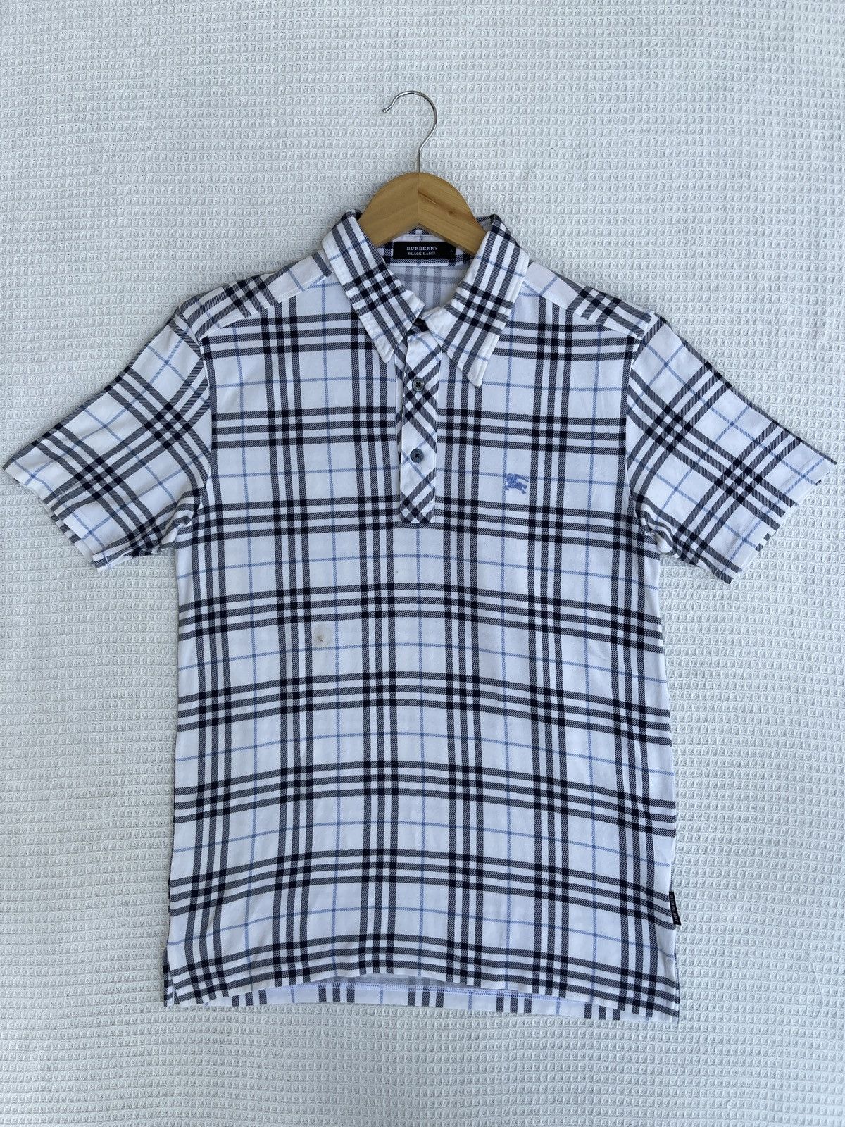 Black Label × Burberry Last Drop🔥Rare🔥Burberry Black Label Polo Tee Size US S / EU 44-46 / 1 - 10 Thumbnail
