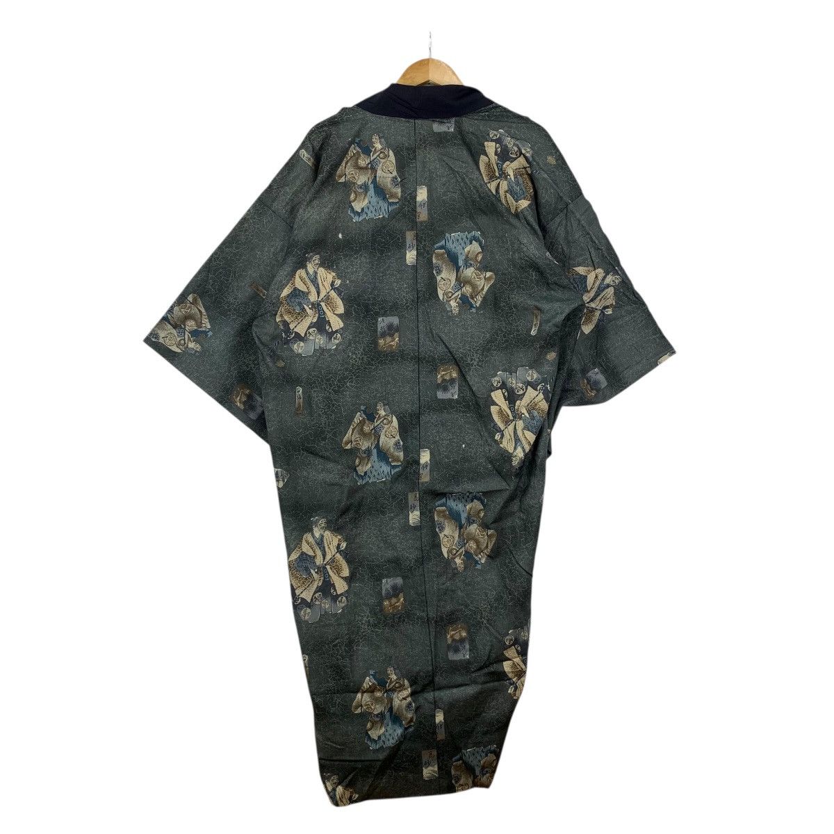 Vintage Vintage 70s KIMONO JAPAN GEISHA Samurai AOP Sukajan Coat Size L / US 10 / IT 46 - 6 Thumbnail
