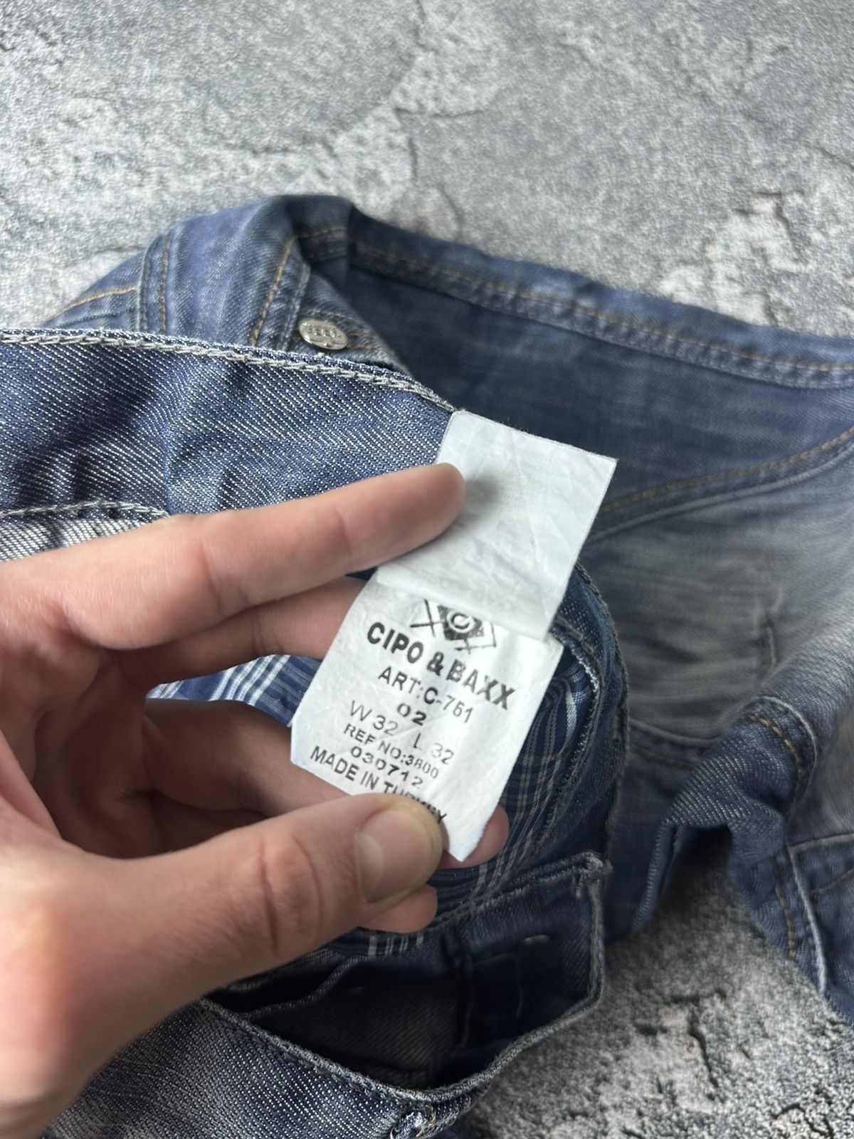Japanese Brand Vintage Crazy Number Nine style y2k avantgarde jeans Size US 32 / EU 48 - 5 Thumbnail