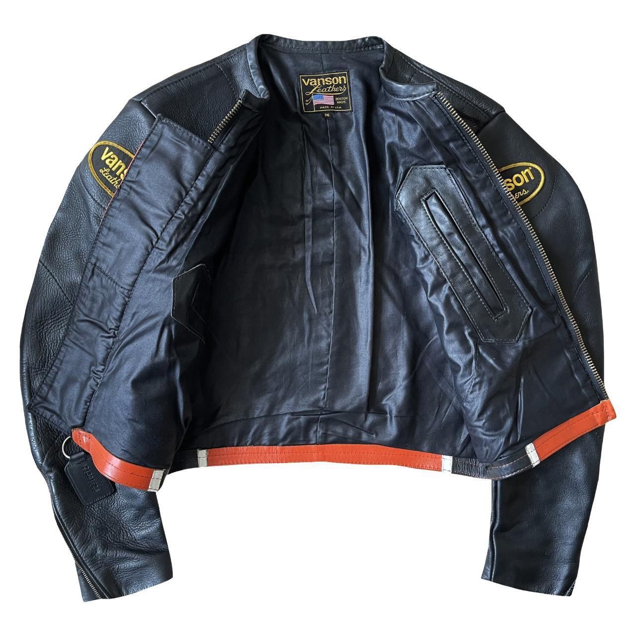 Vanson Leathers Leather Racing Jacket