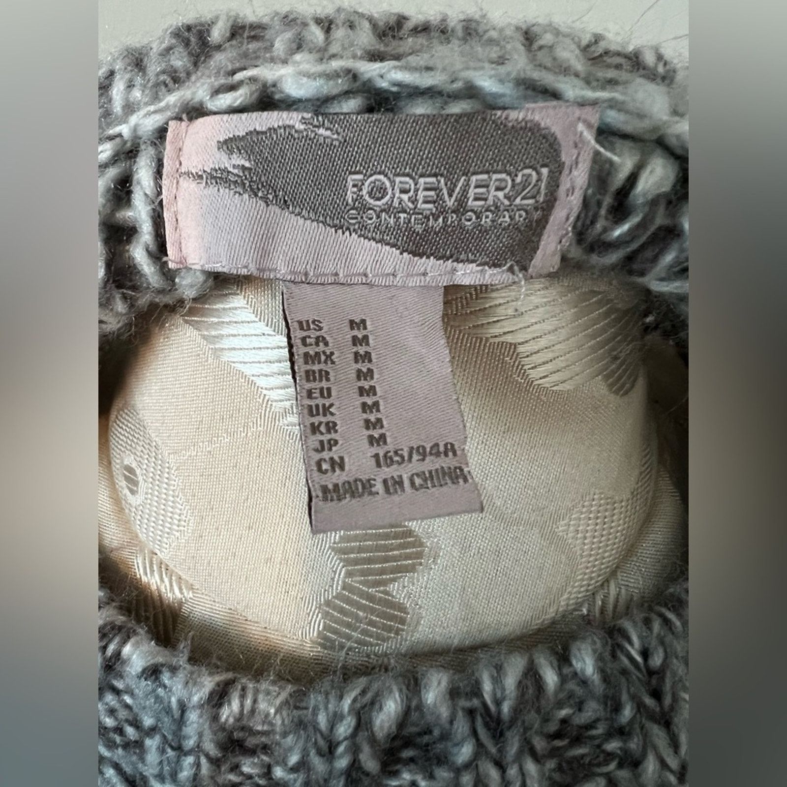 Forever 21 Forever 21 Scoop Neck Knit Sweater Medium Size M / US 6-8 / IT 42-44 - 5 Thumbnail